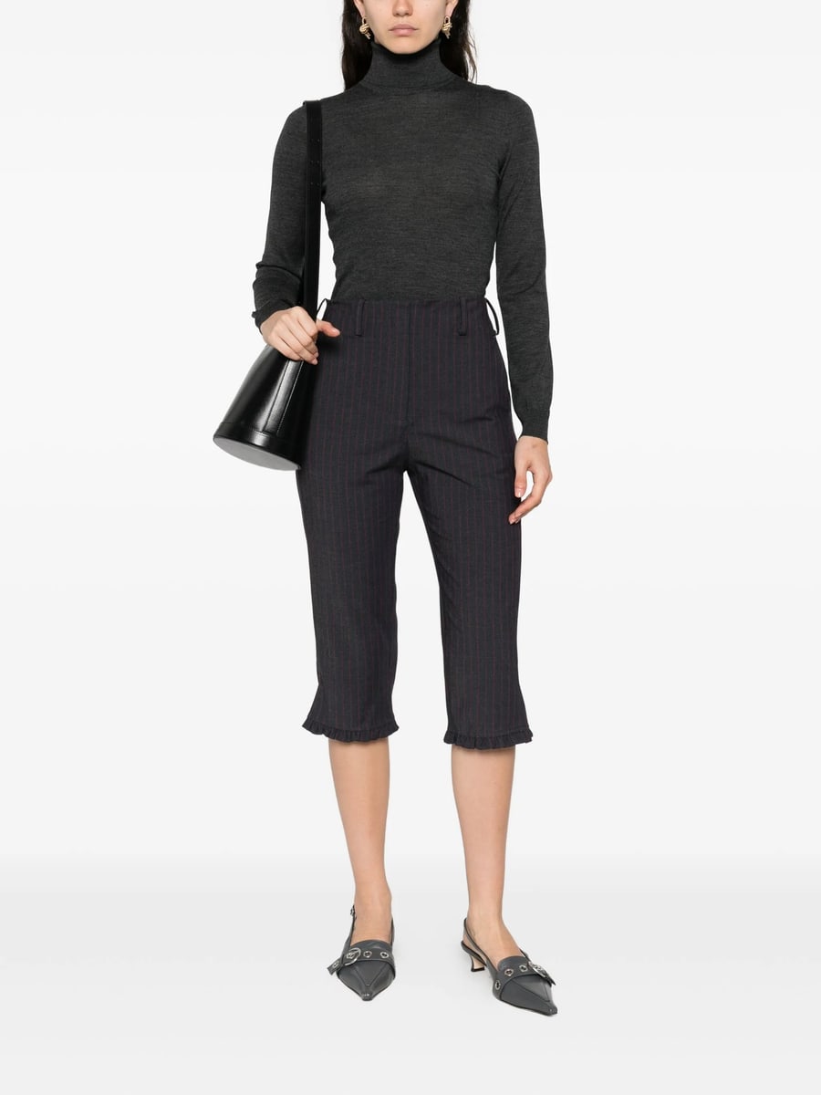 Goes Botanical Goes Botanical Roll-neck Sweater, view 3