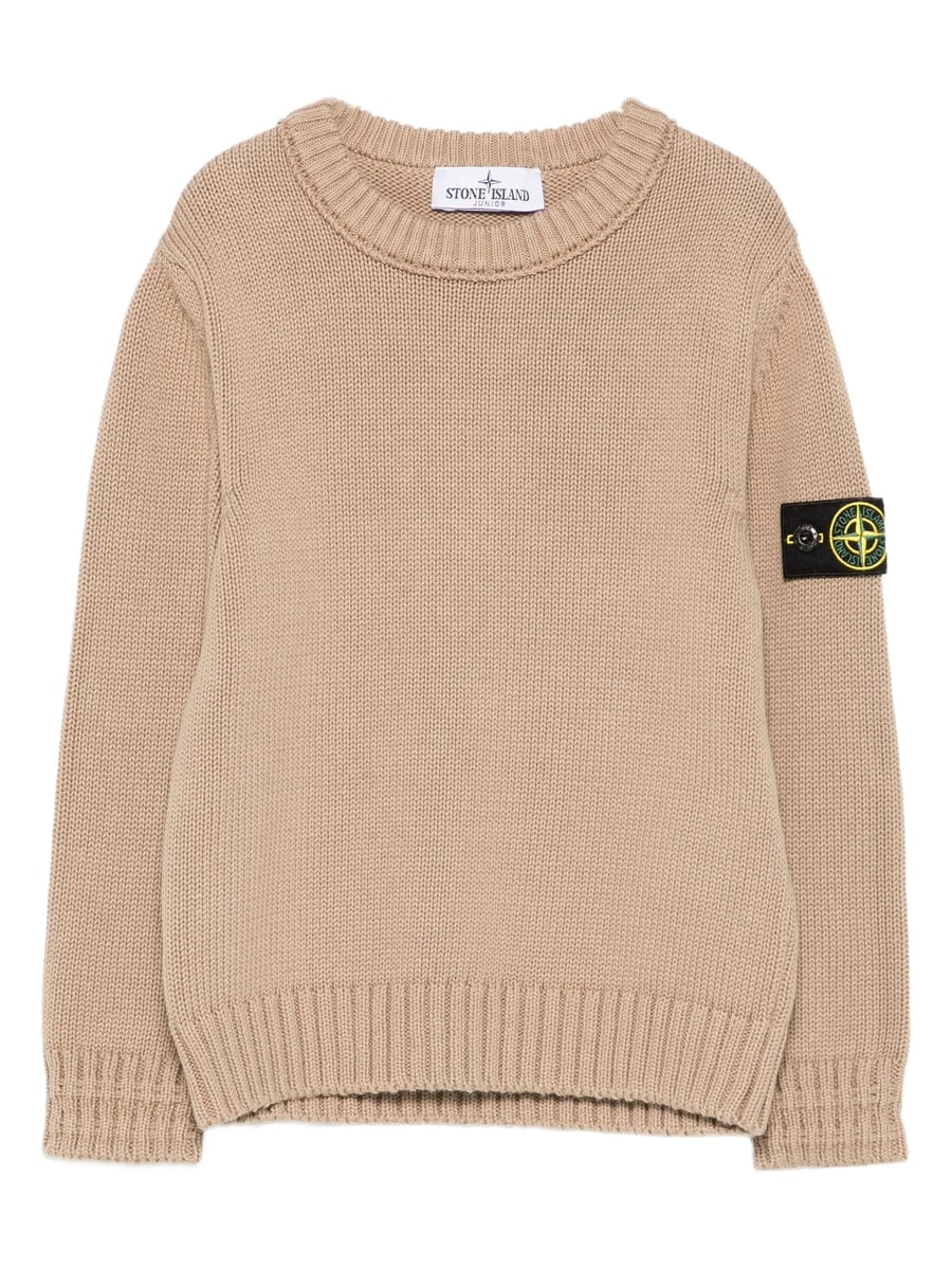 Stone Island Stone Island Logo-patch Crew-neck Sweater
