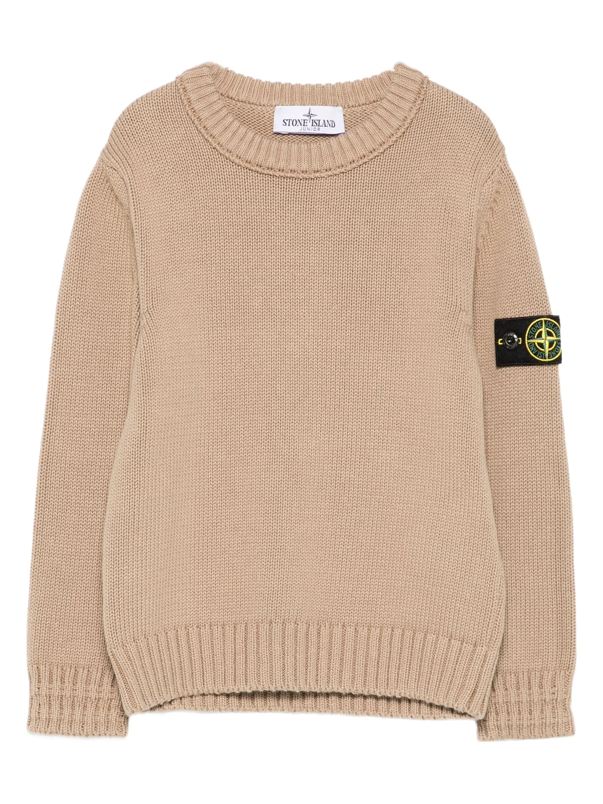 Stone Island Stone Island Logo-patch Crew-neck Sweater