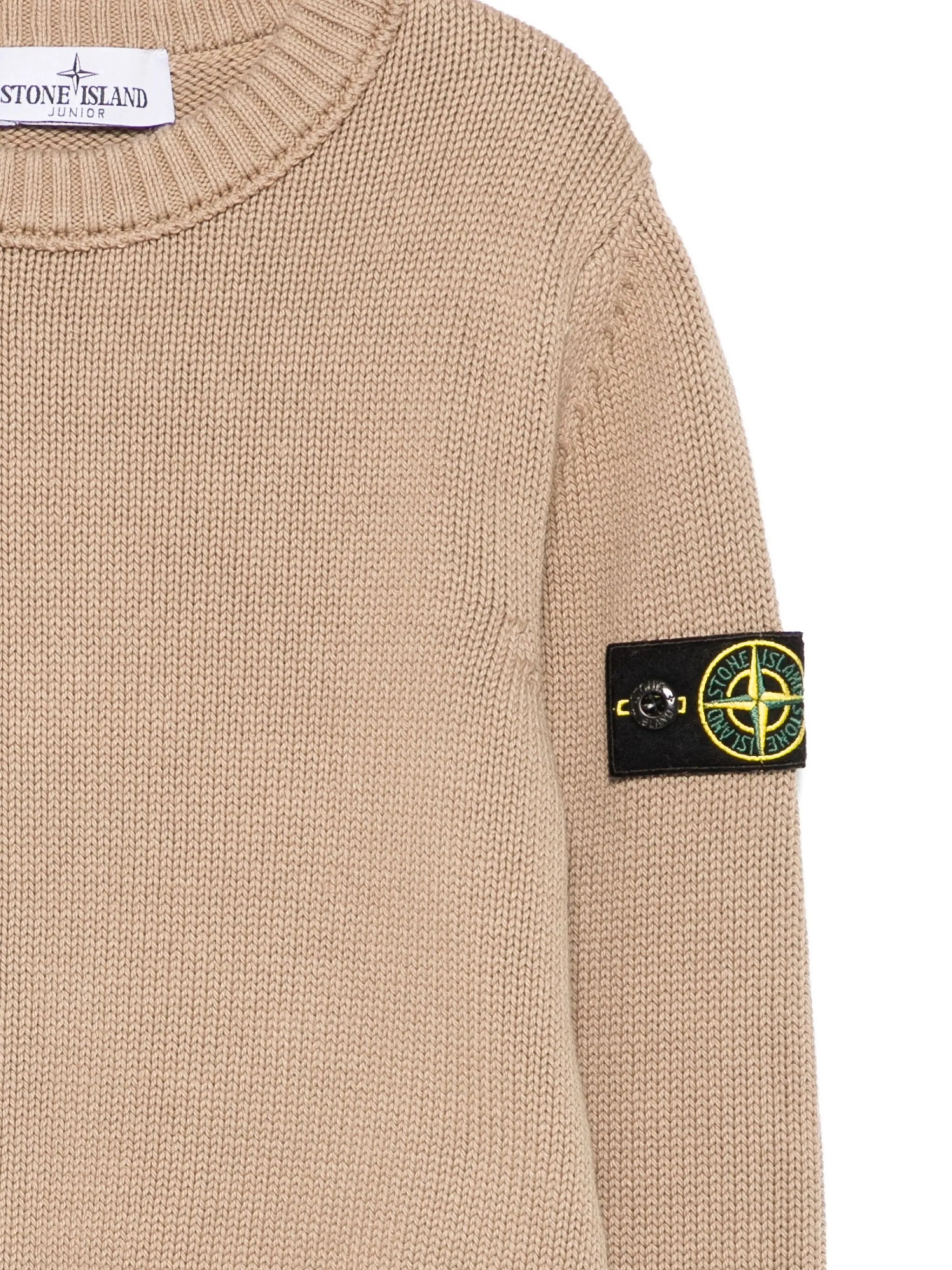 Stone Island Stone Island Logo-patch Crew-neck Sweater, view 2