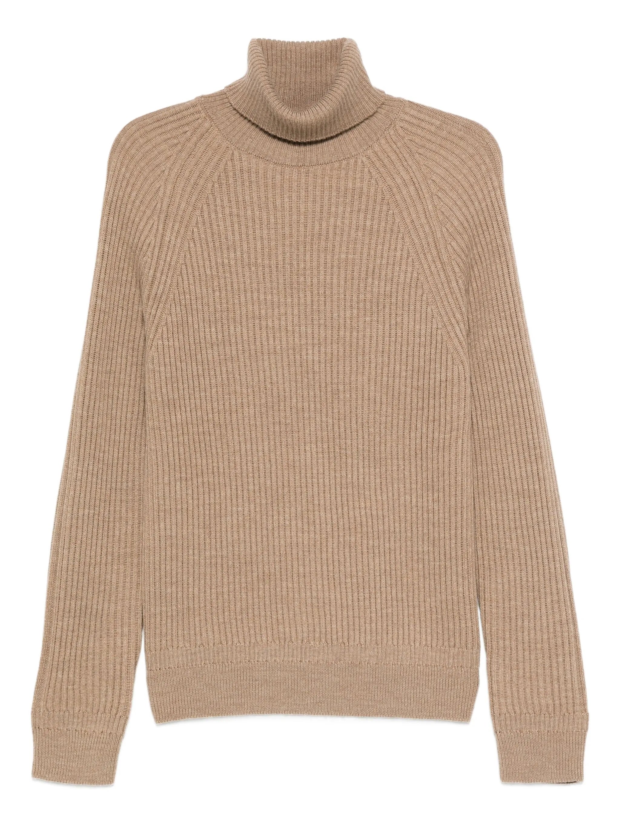 Zanone Zanone Ribbed Turtleneck Sweater