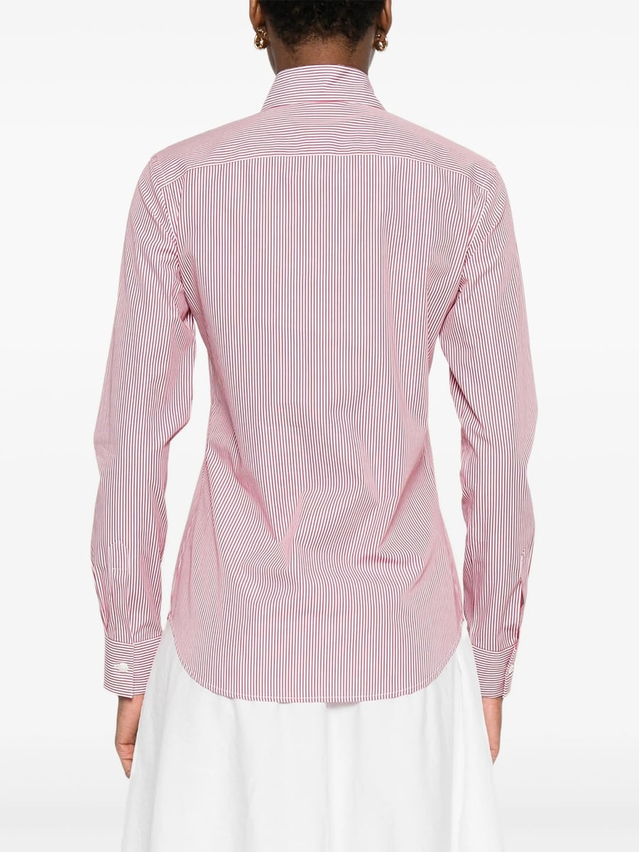 Mazzarelli Mazzarelli Gea Striped Button-down Shirt, view 5