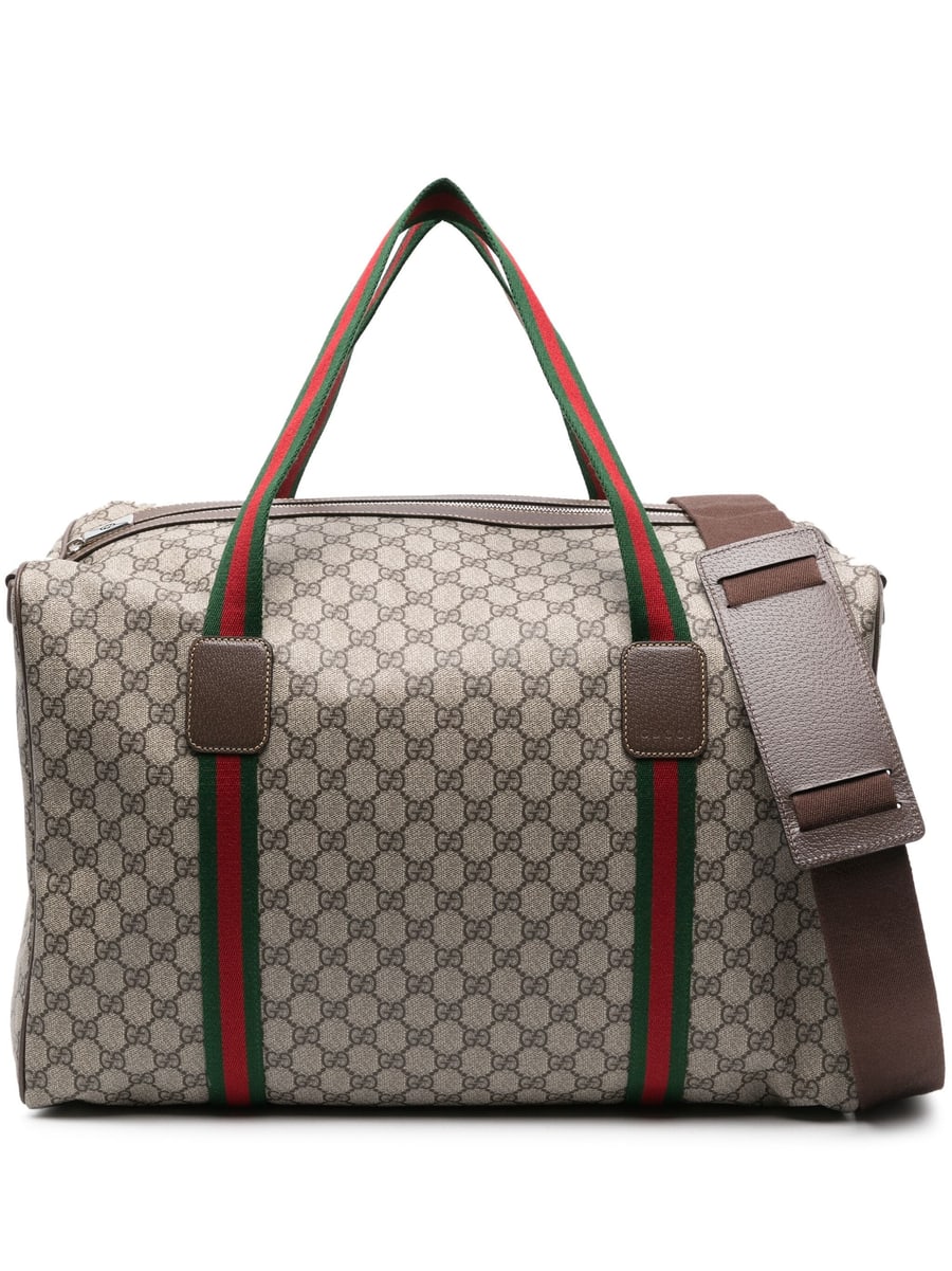 Gucci Gucci Medium Web-stripe Duffle Bag