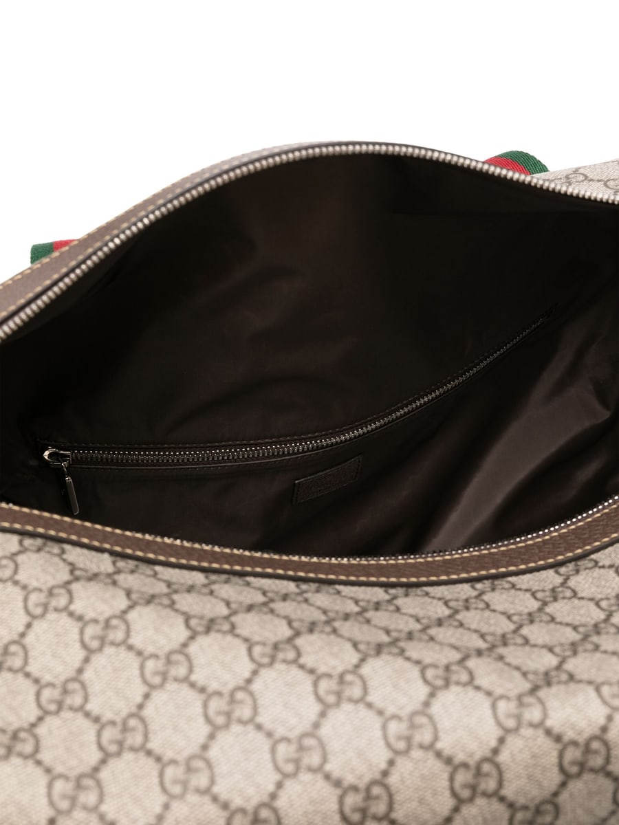 Gucci Gucci Medium Web-stripe Duffle Bag, view 3