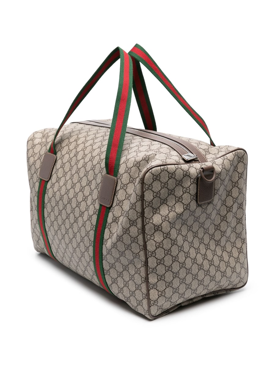 Gucci Gucci Medium Web-stripe Duffle Bag, view 4