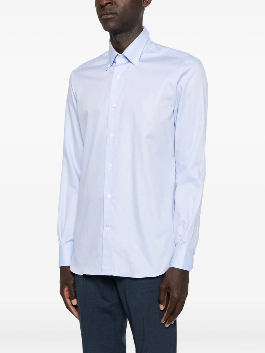 Mazzarelli Mazzarelli Cotton Shirt, view 4