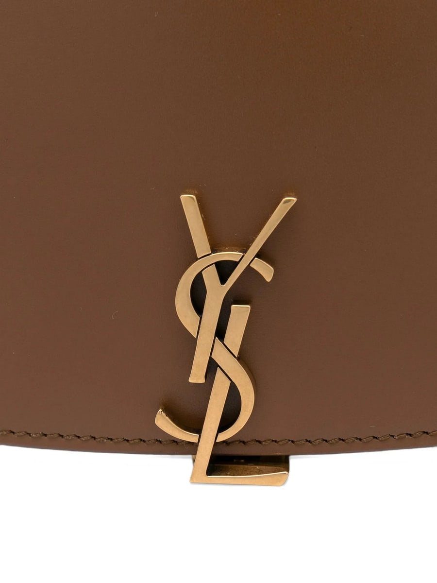 Saint Laurent Saint Laurent Leather Shoulder Bag, view 3