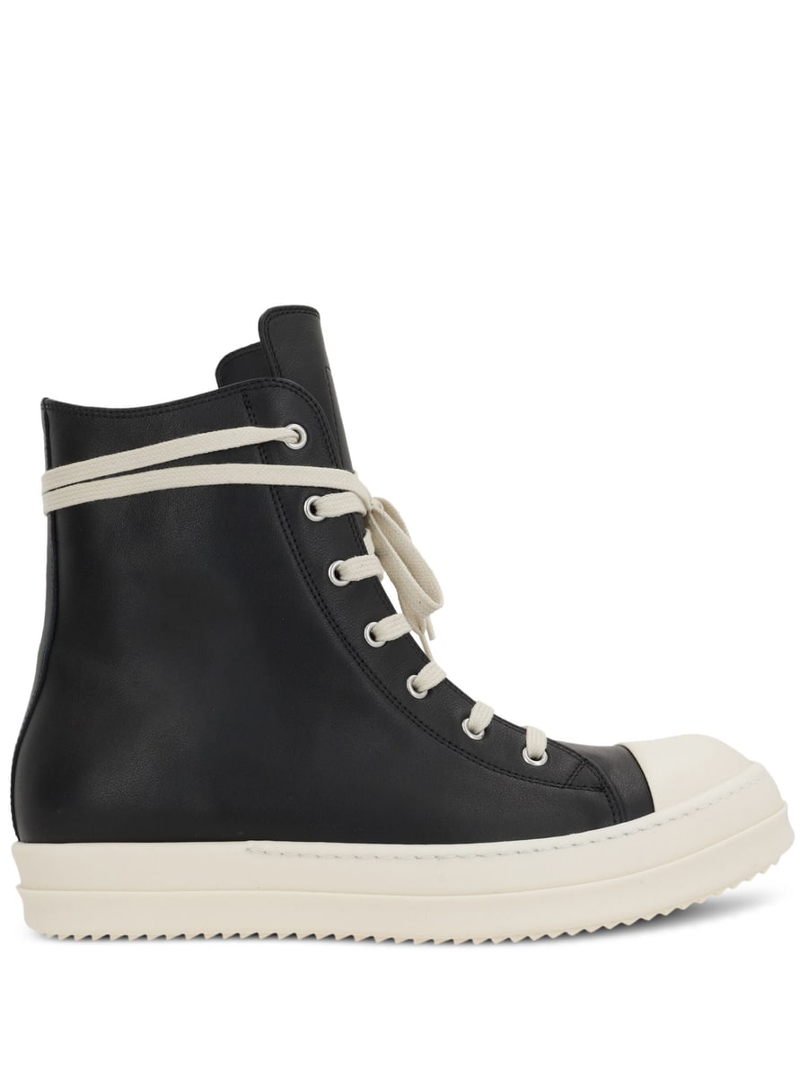 Rick Owens Rick Owens Leather Sneakers, view 2