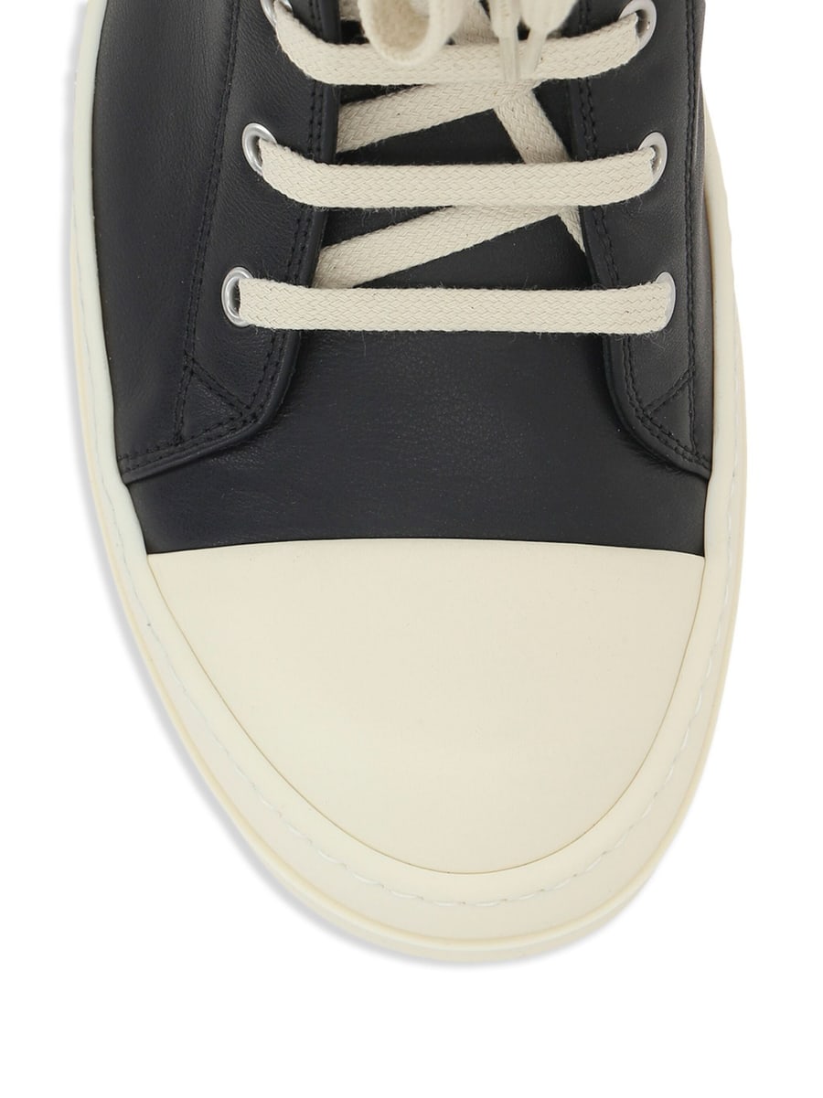 Rick Owens Rick Owens Leather Sneakers, view 5