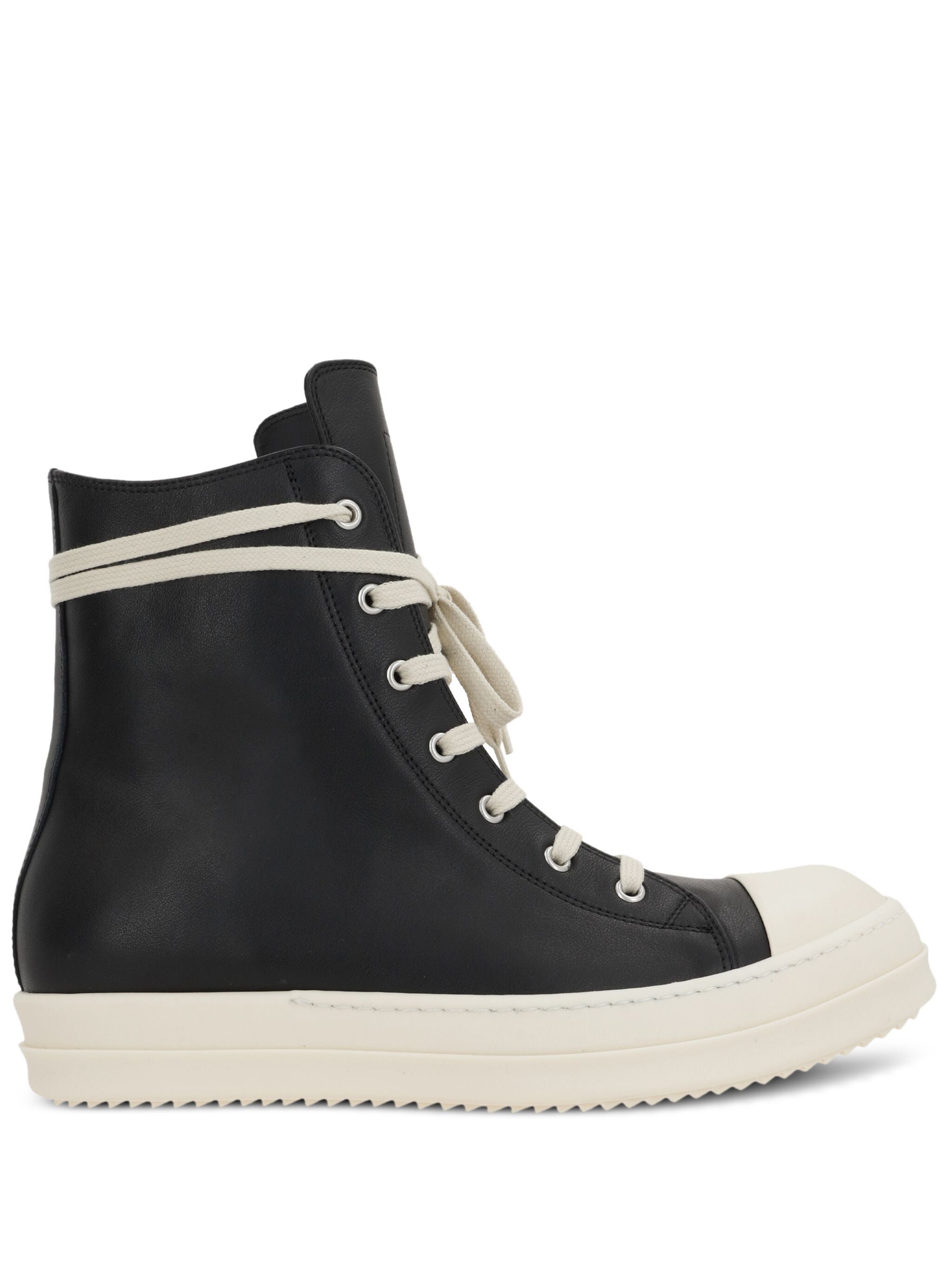 Rick Owens Rick Owens Leather Sneakers, view 2