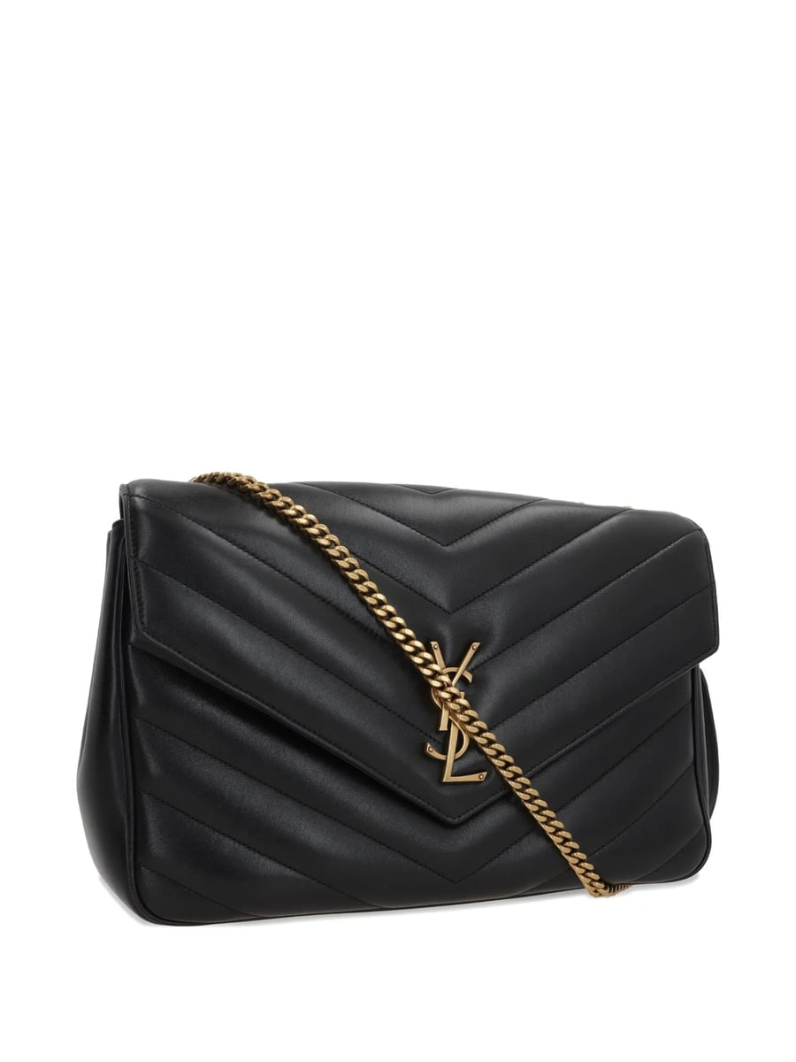 Saint Laurent Saint Laurent Large Loulou Shoulder Bag, view 3