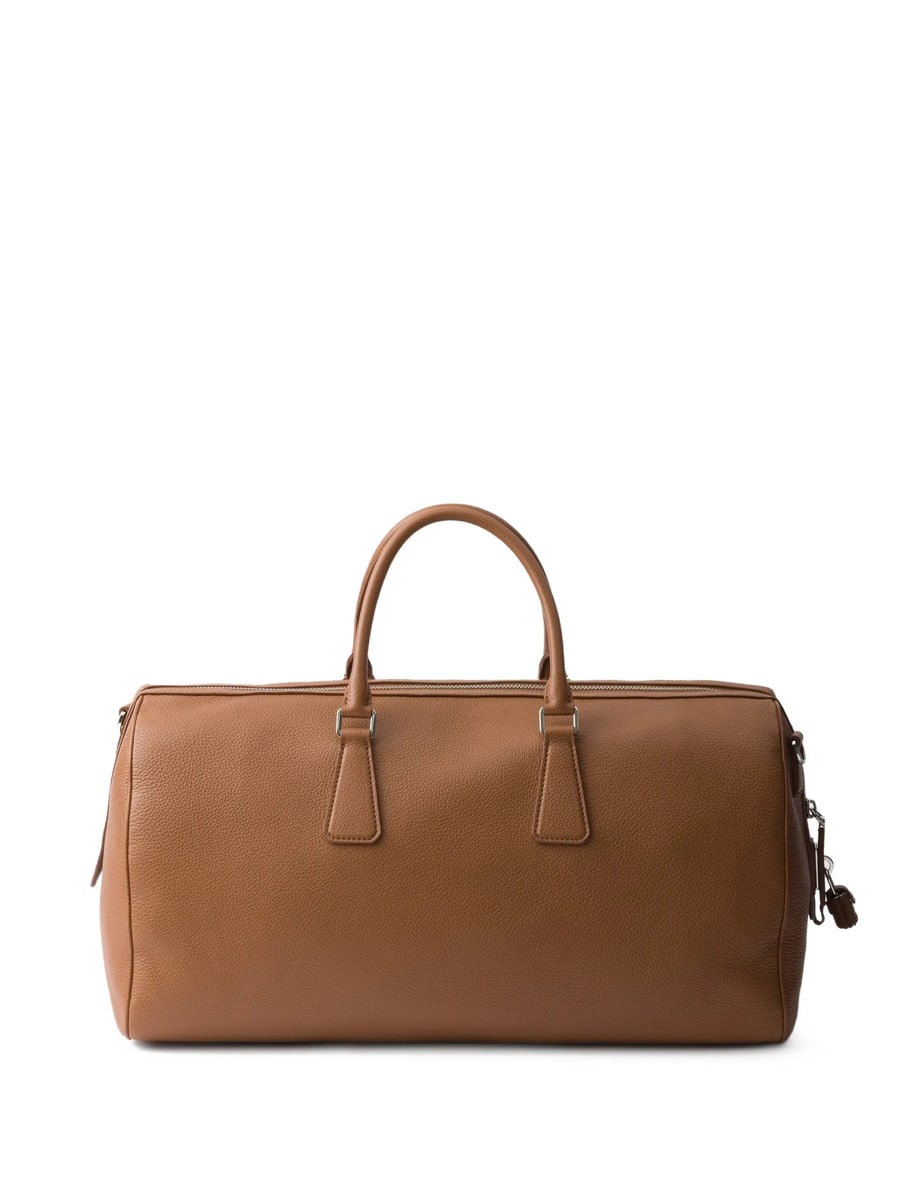 Prada Prada Leather Duffel Bag, view 5