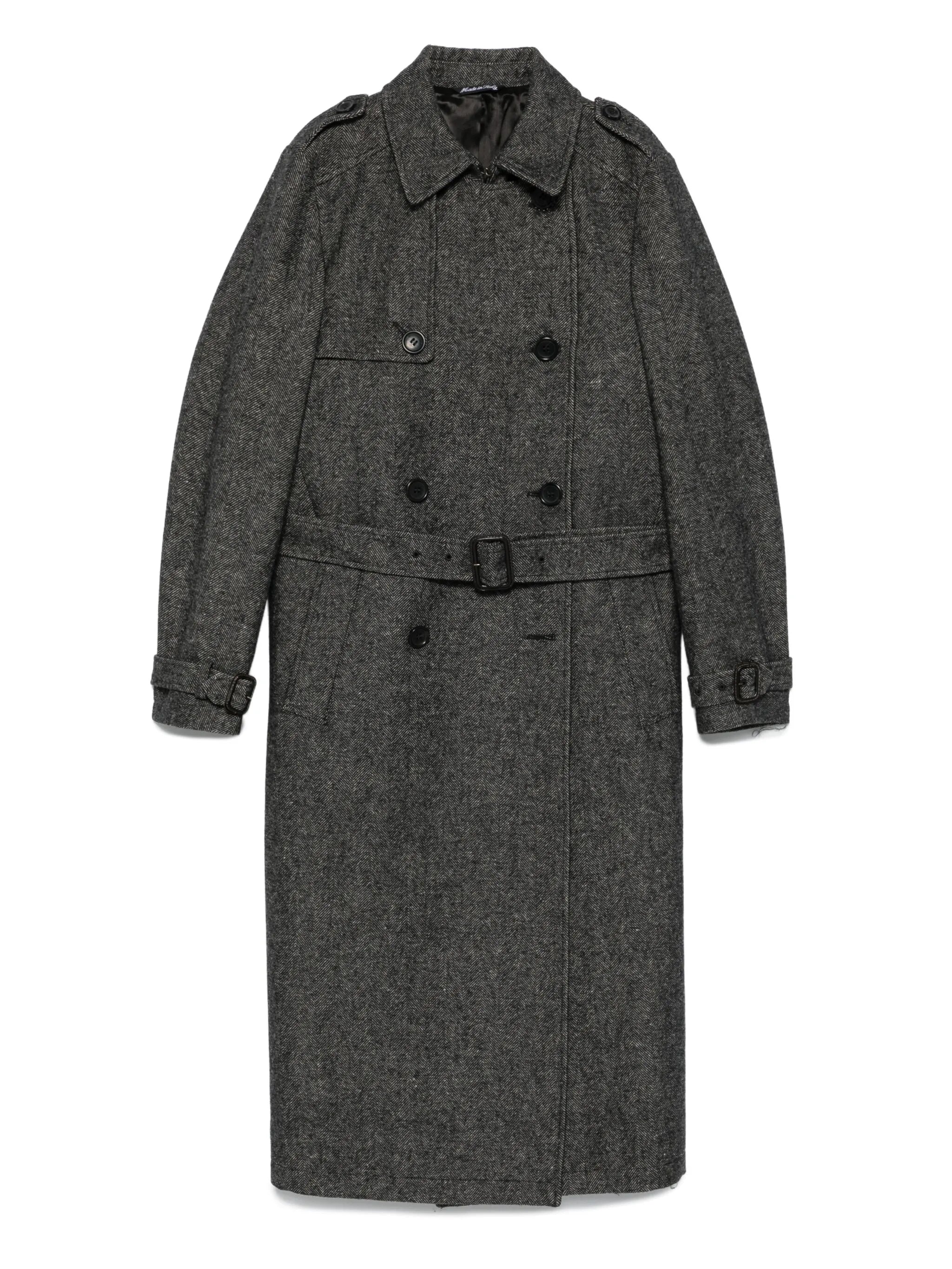 Eraldo Eraldo Belted Double-breasted Coat