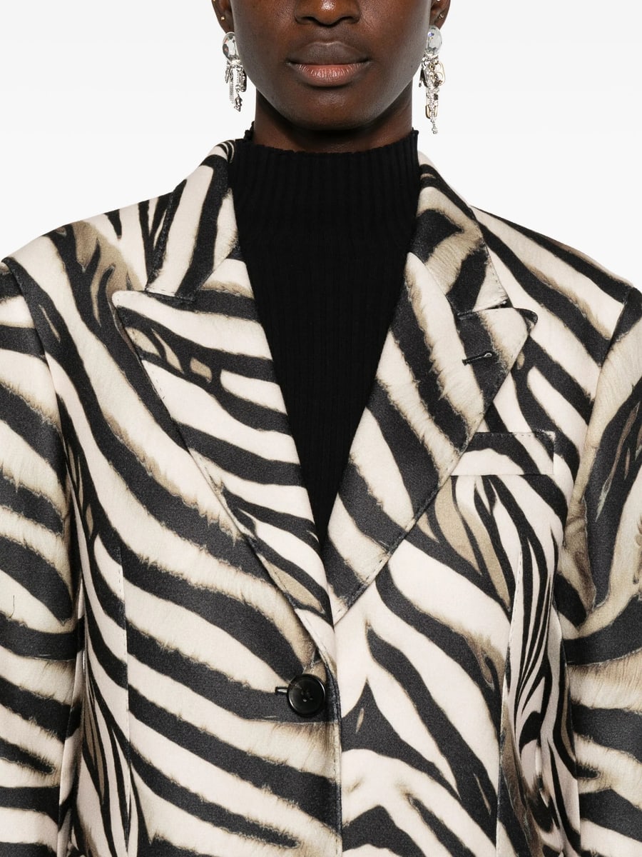 Eraldo Eraldo Zebra-print Coat, view 3
