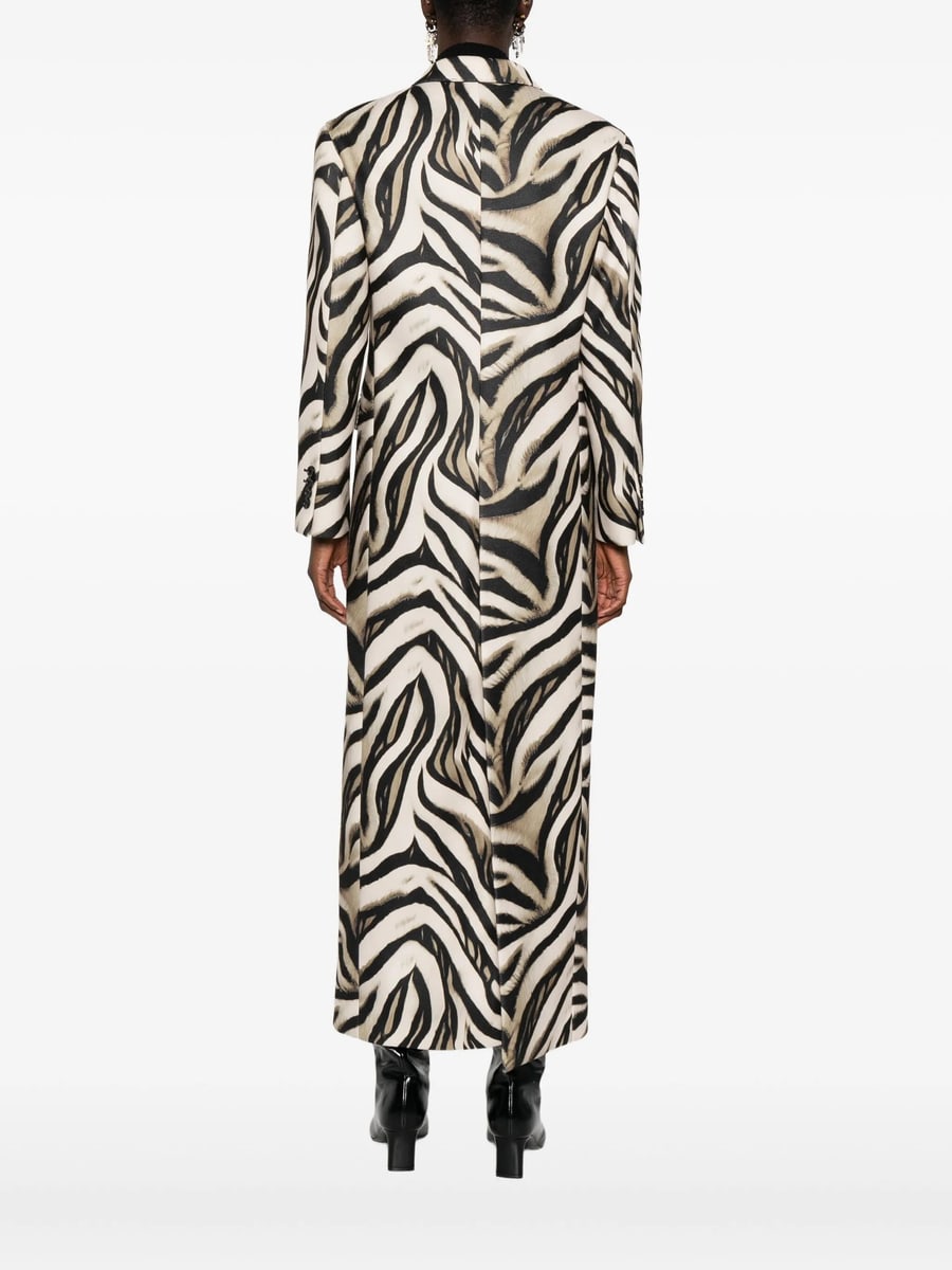 Eraldo Eraldo Zebra-print Coat, view 4