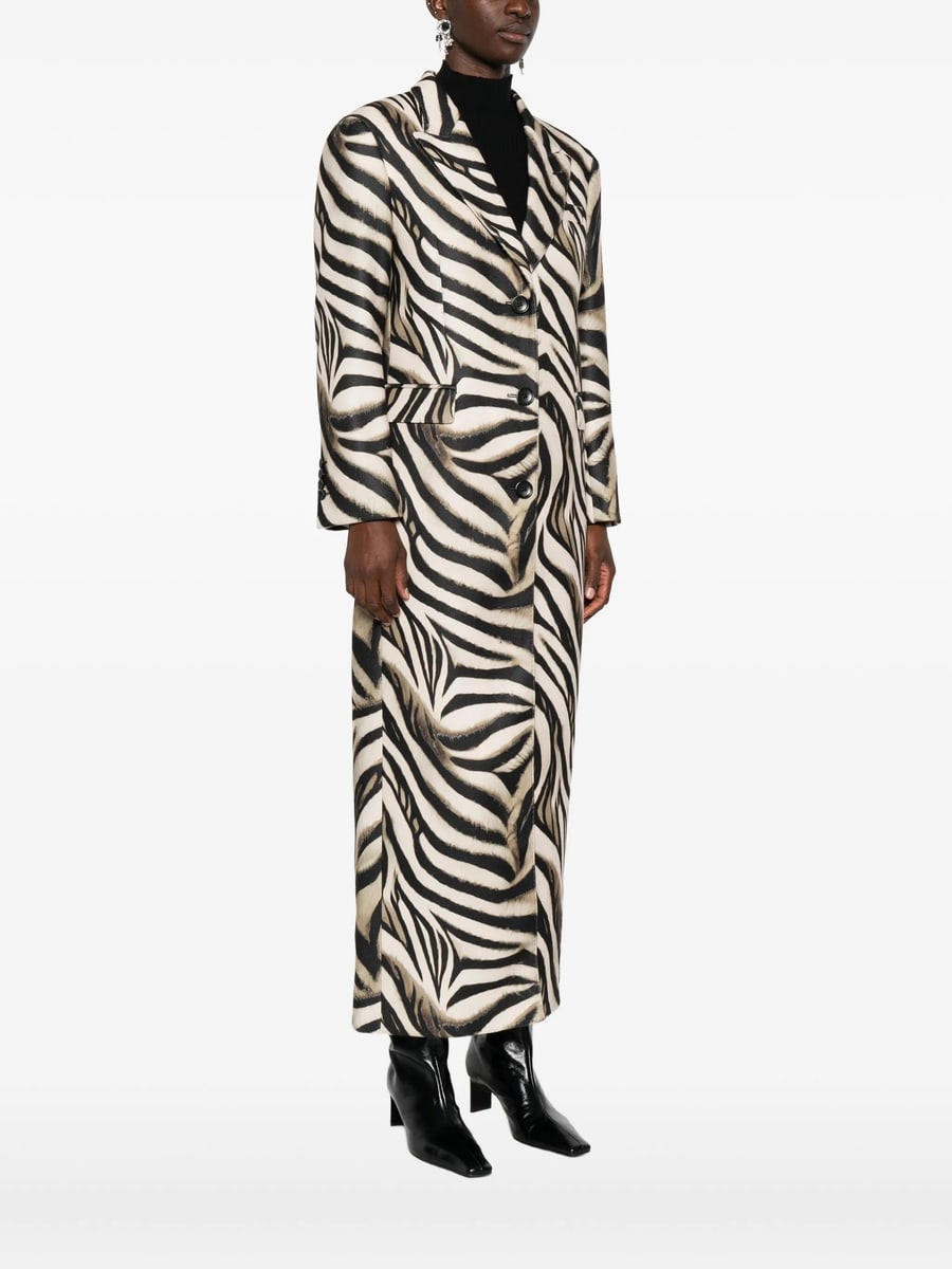Eraldo Eraldo Zebra-print Coat, view 5