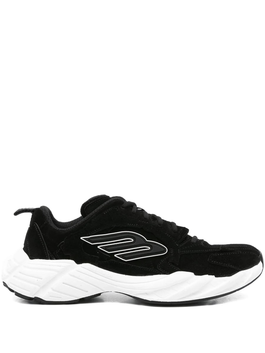 Balenciaga Balenciaga Monday Suede-leather Sneakers
