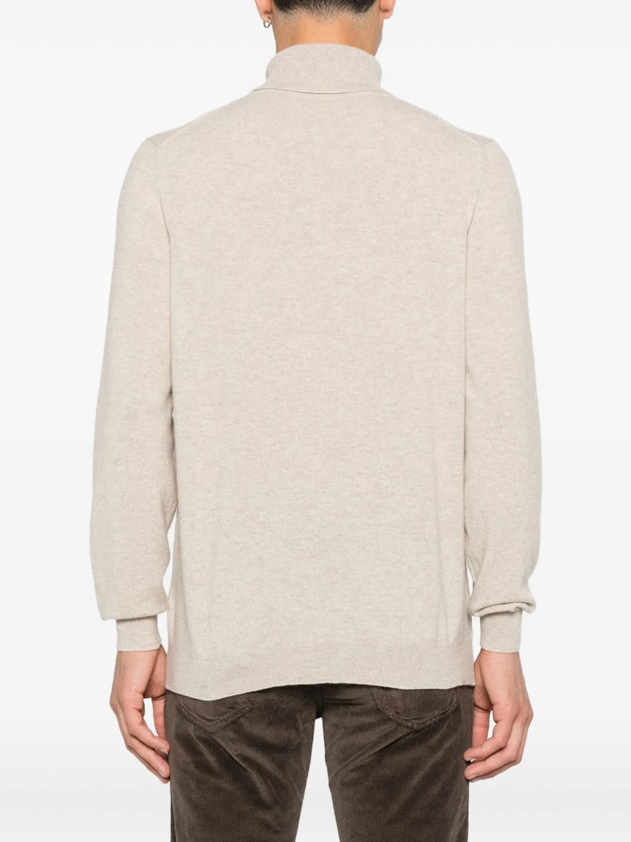 Fedeli Fedeli Cashmere Roll-neck Top, view 4