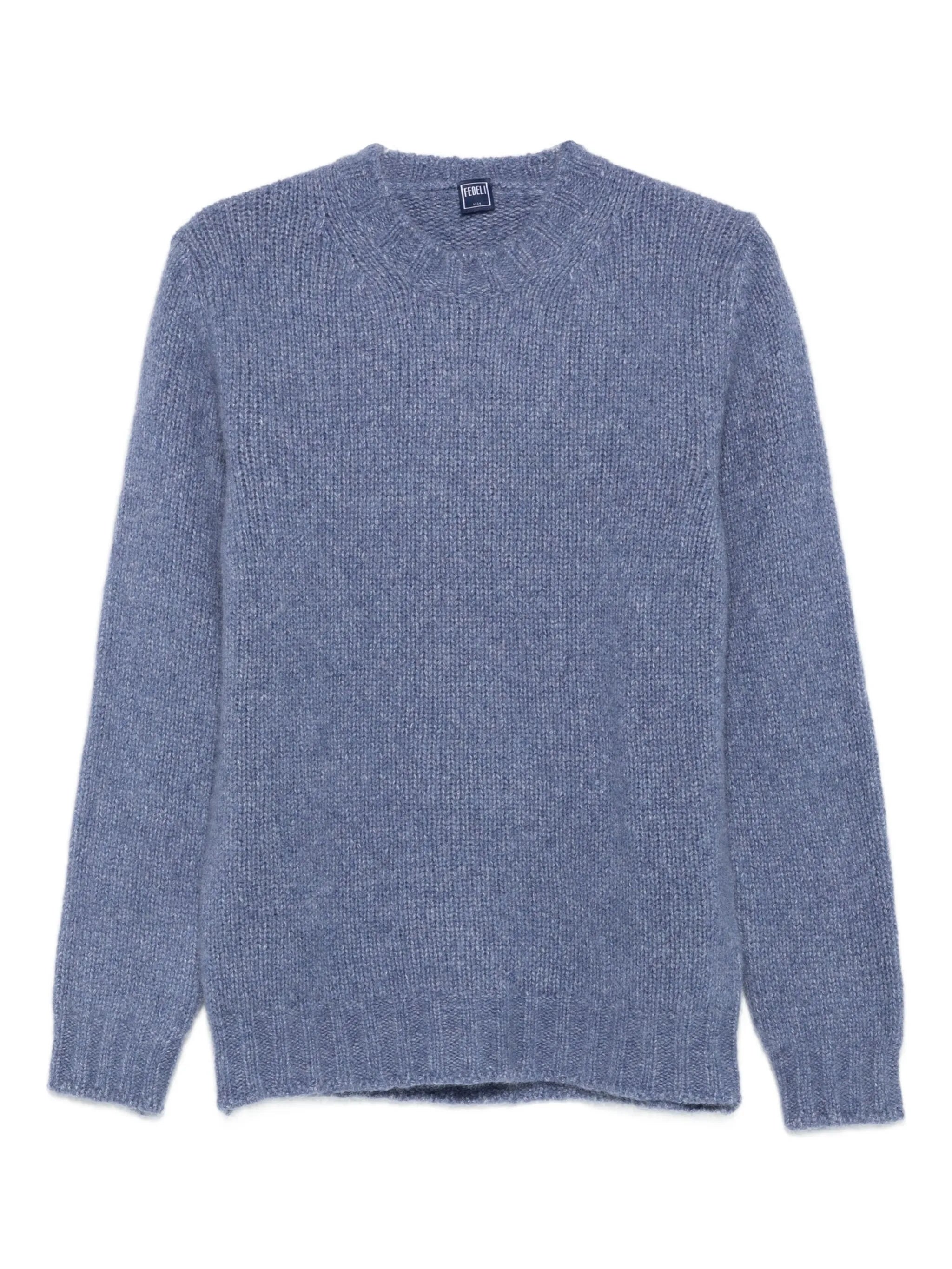 Fedeli Fedeli Ribbed Crew-neck Sweater