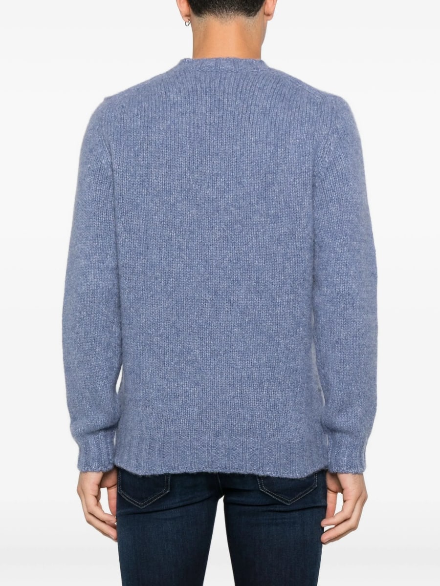Fedeli Fedeli Ribbed Crew-neck Sweater, view 5