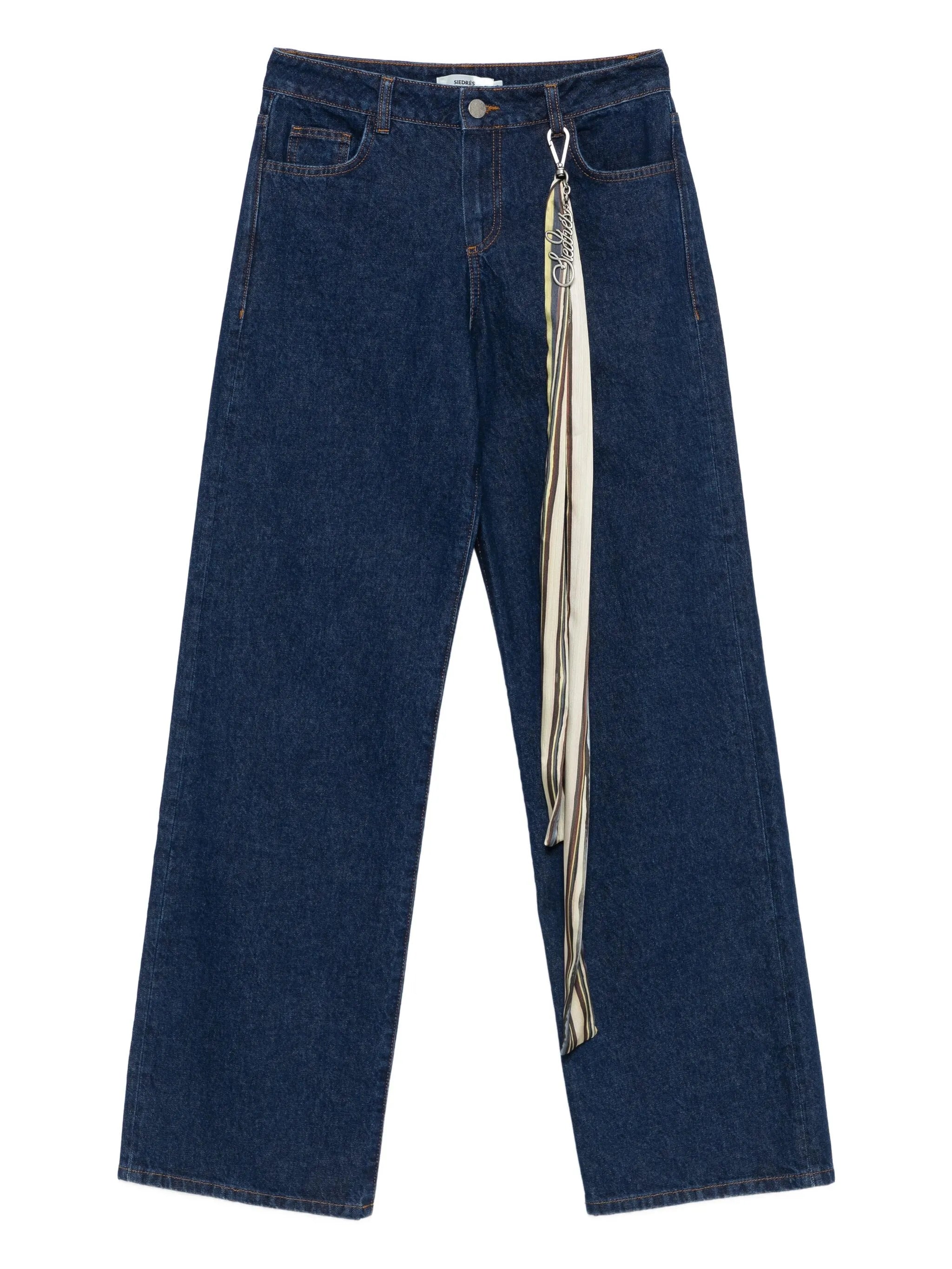 Siedres Siedres Odette Scarf-detail Jeans