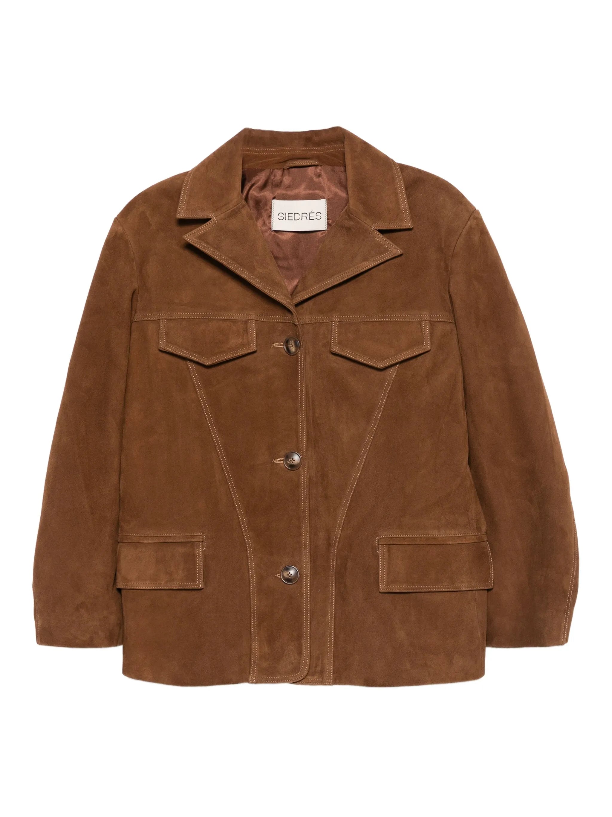 Siedres Siedres Button-up Flap-pockets Jacket