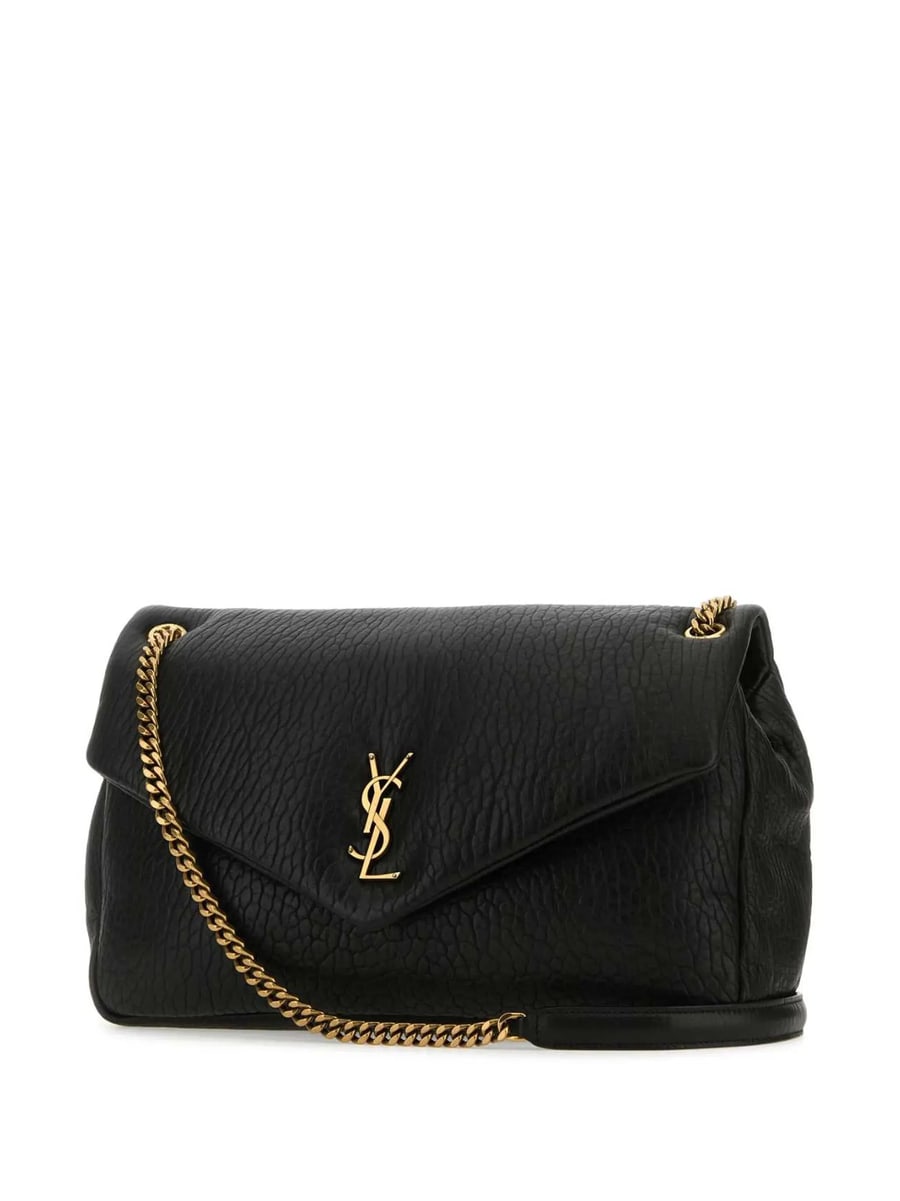 Saint Laurent Saint Laurent Large Calypso Shoulder Bag, view 3