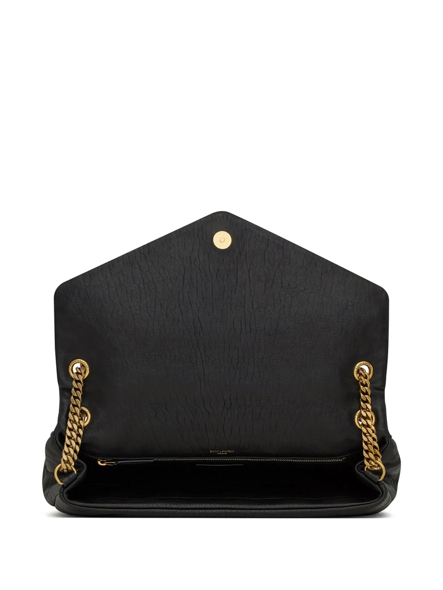 Saint Laurent Saint Laurent Large Calypso Shoulder Bag, view 4