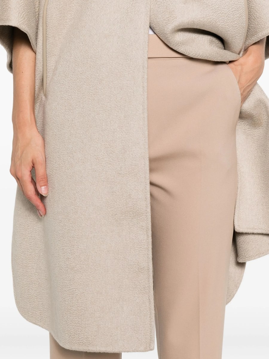 Max Mara Max Mara Pocket Unfinished-hem Trousers, view 2