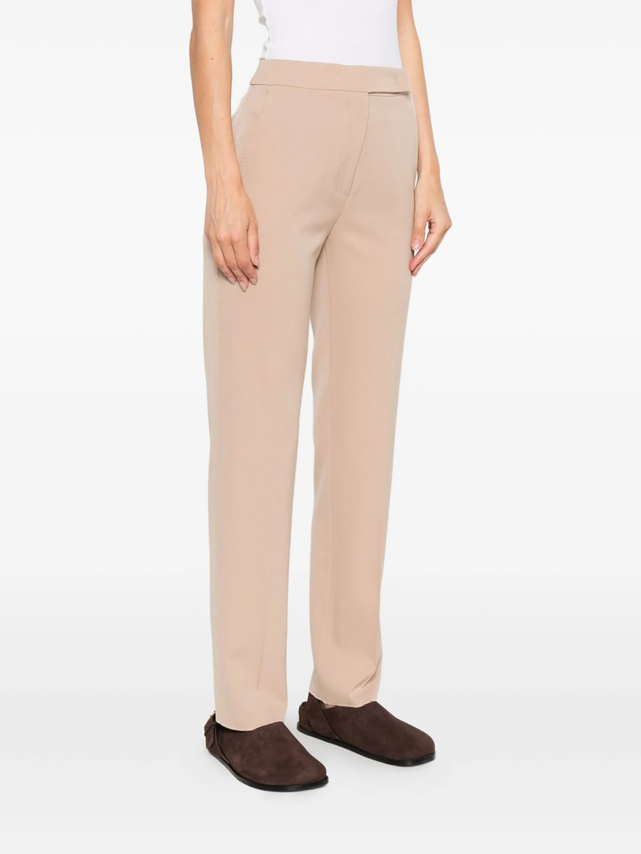Max Mara Max Mara Pocket Unfinished-hem Trousers, view 3