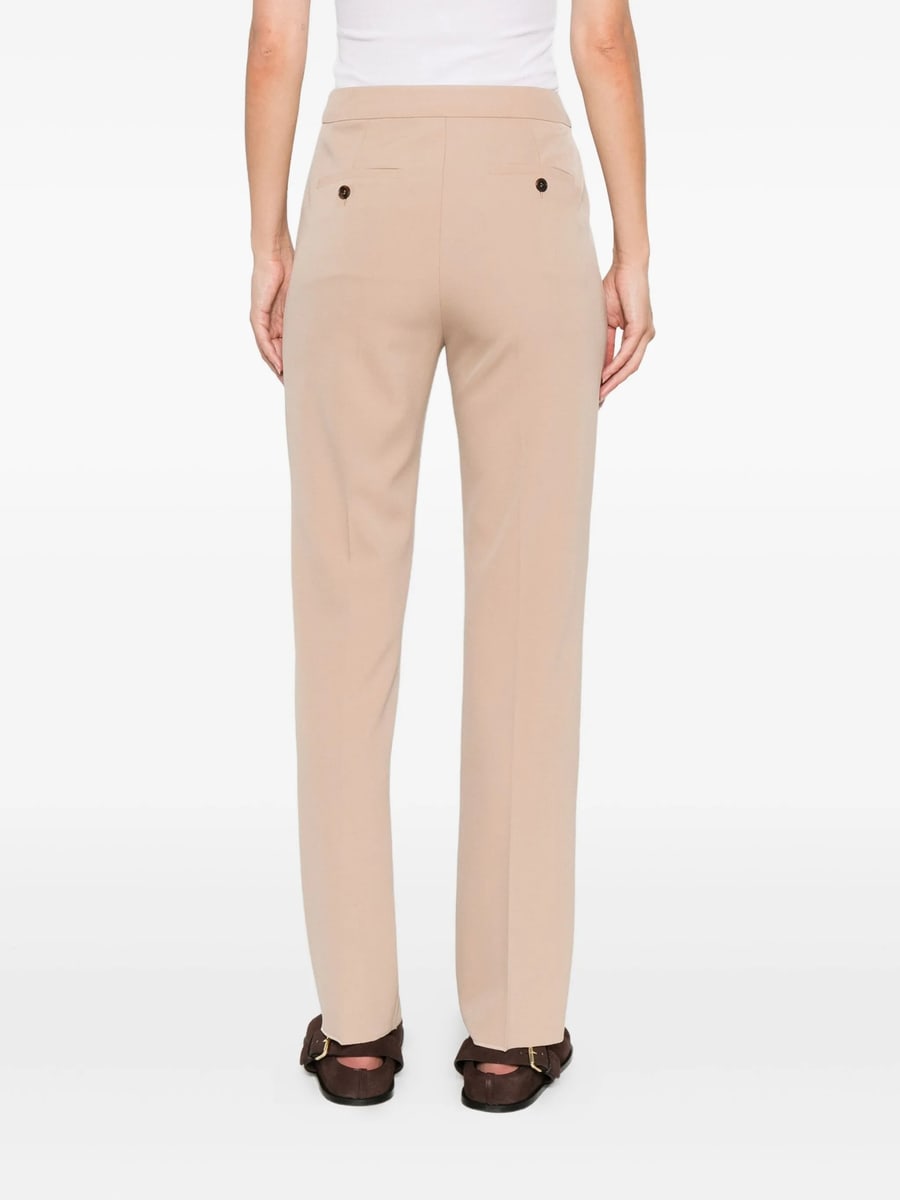 Max Mara Max Mara Pocket Unfinished-hem Trousers, view 4