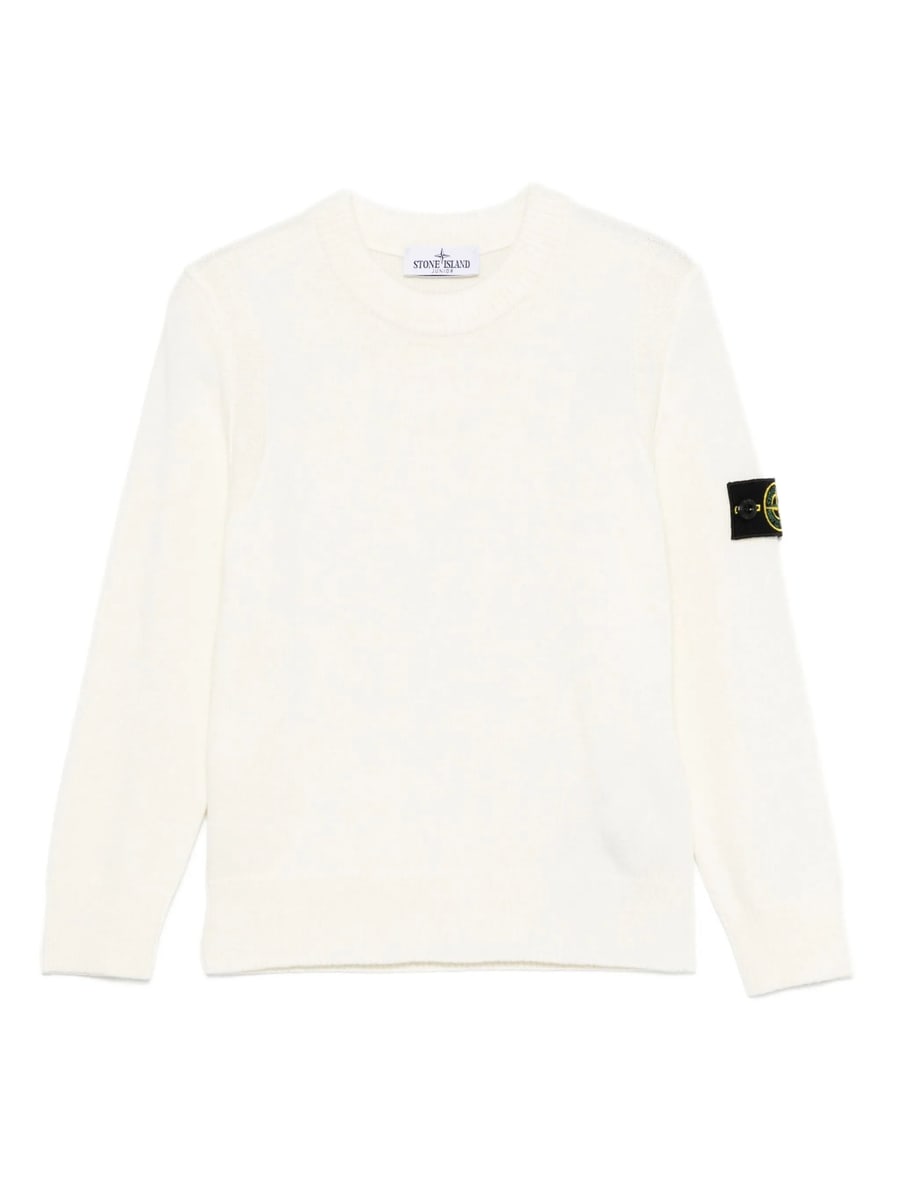 Stone Island Stone Island Logo-patch Crew-neck Jumper