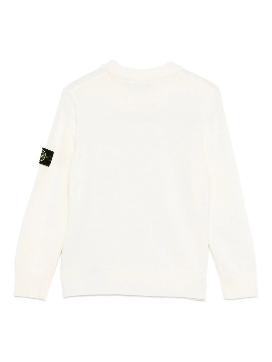 Stone Island Stone Island Logo-patch Crew-neck Jumper, view 2