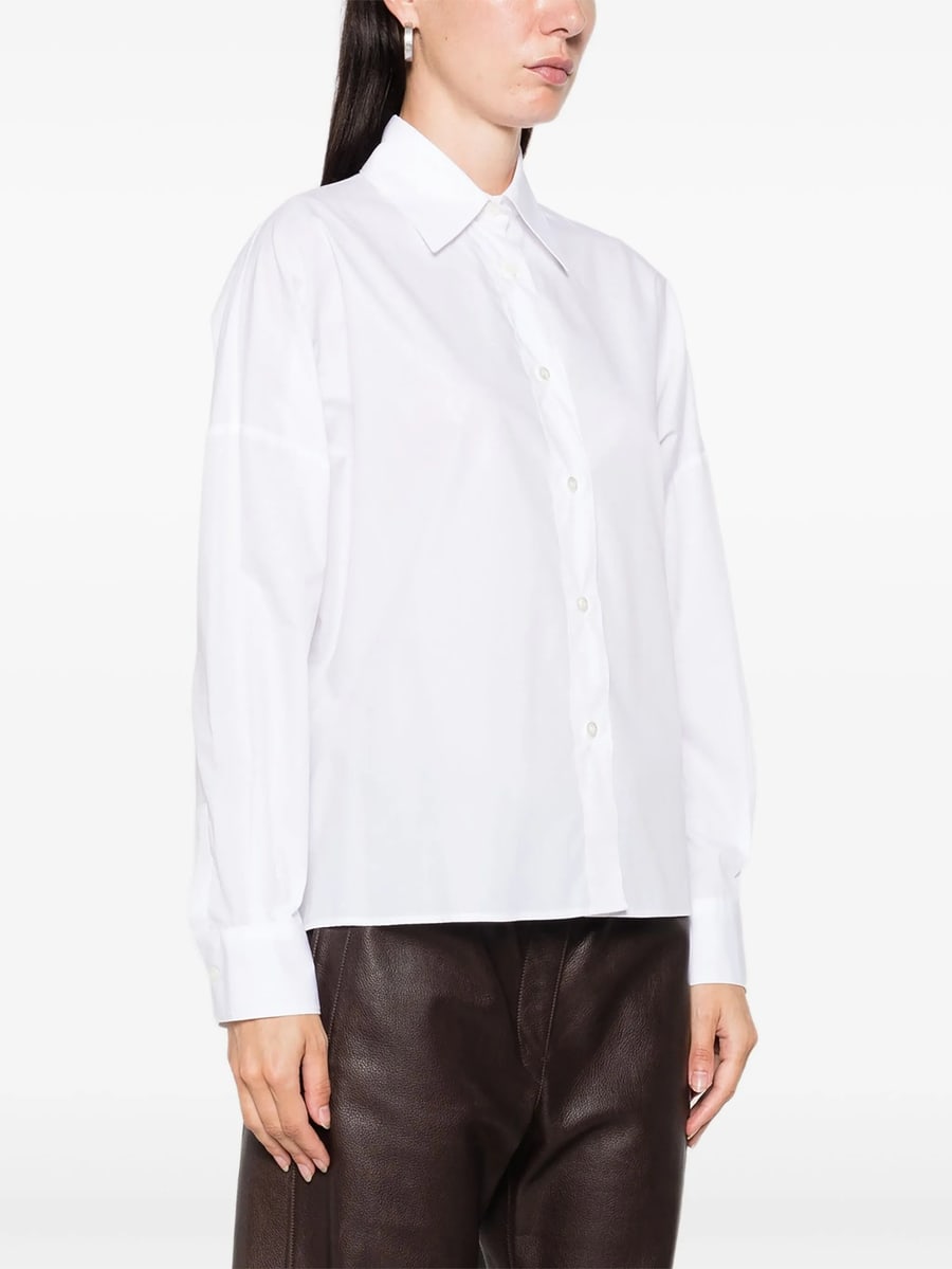 Mazzarelli Mazzarelli Button-down Cotton Shirt, view 5