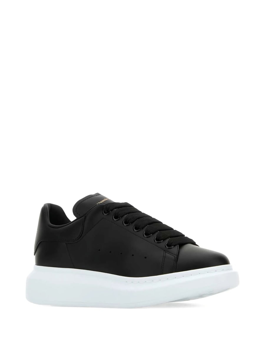 Alexander McQueen Alexander Mcqueen Oversized Leather Sneakers, view 2