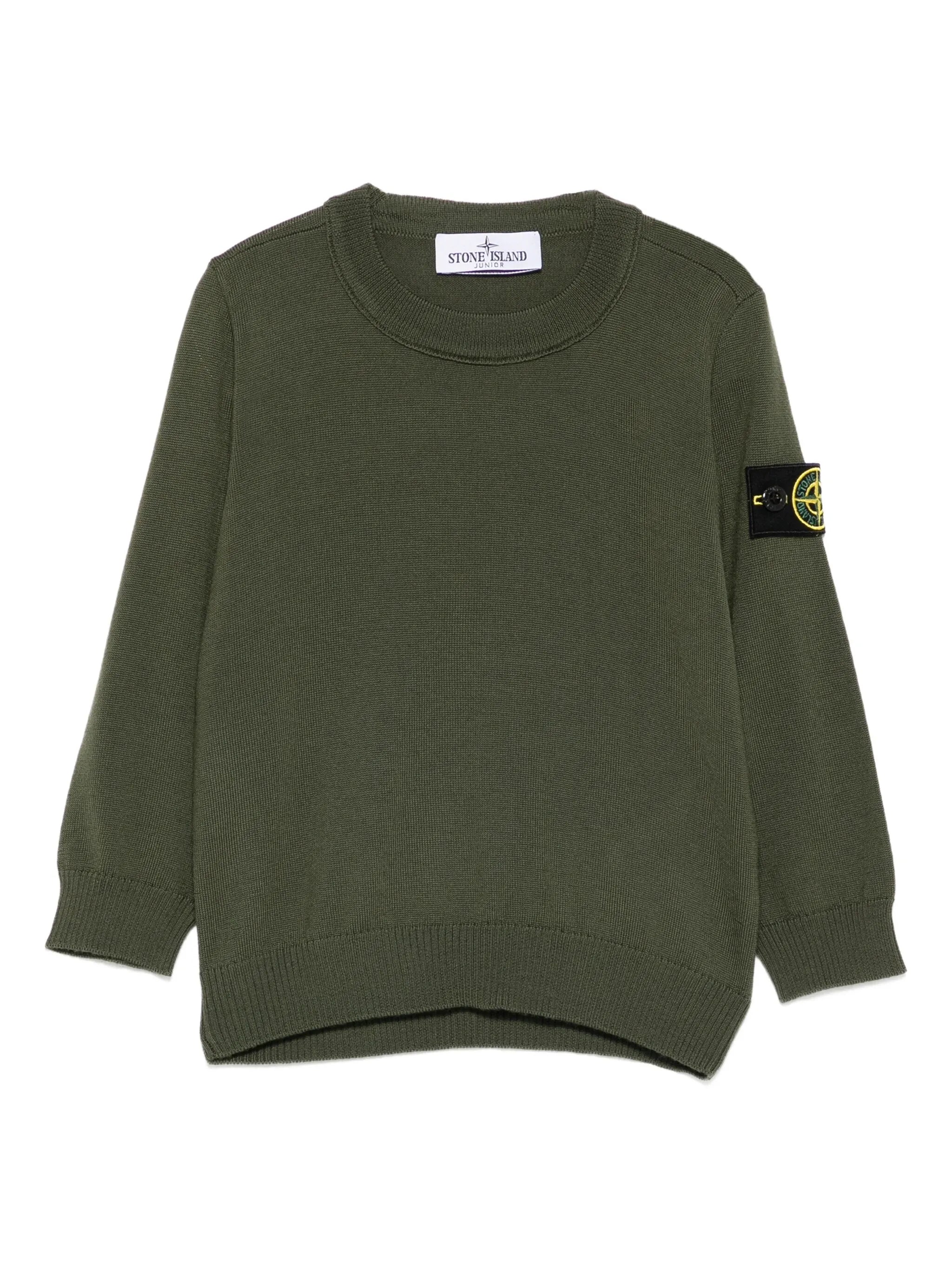 Stone Island Stone Island Logo-patch Wool Sweater