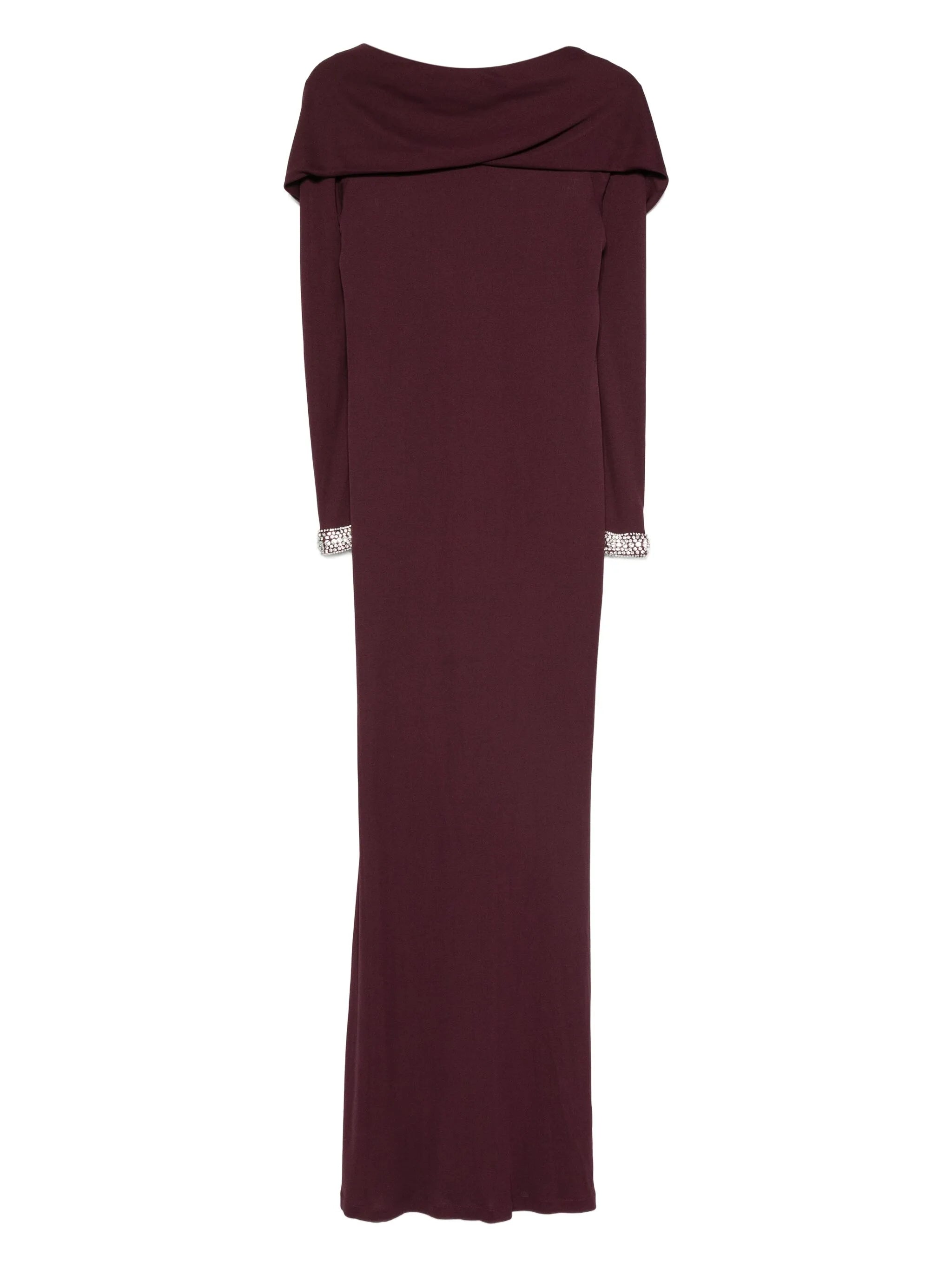 Stephane Rolland Stephane Rolland Embellished-cuffs Maxi Dress