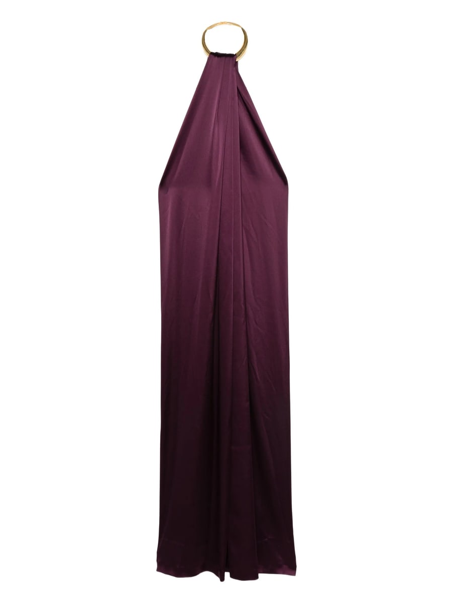 Stephane Rolland Stephane Rolland Ring-neck Maxi Dress