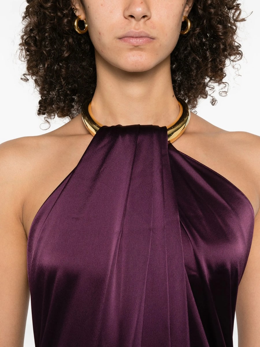 Stephane Rolland Stephane Rolland Ring-neck Maxi Dress, view 2