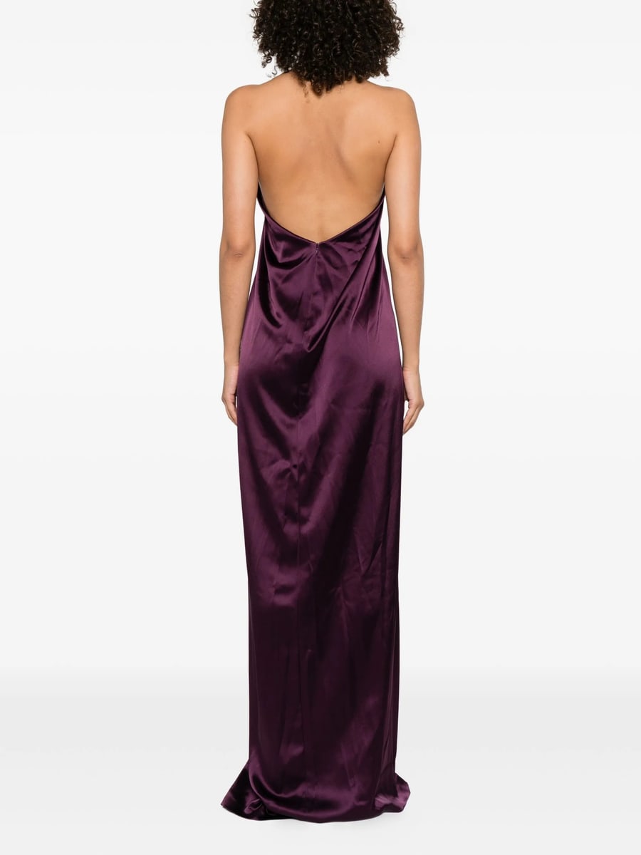 Stephane Rolland Stephane Rolland Ring-neck Maxi Dress, view 3