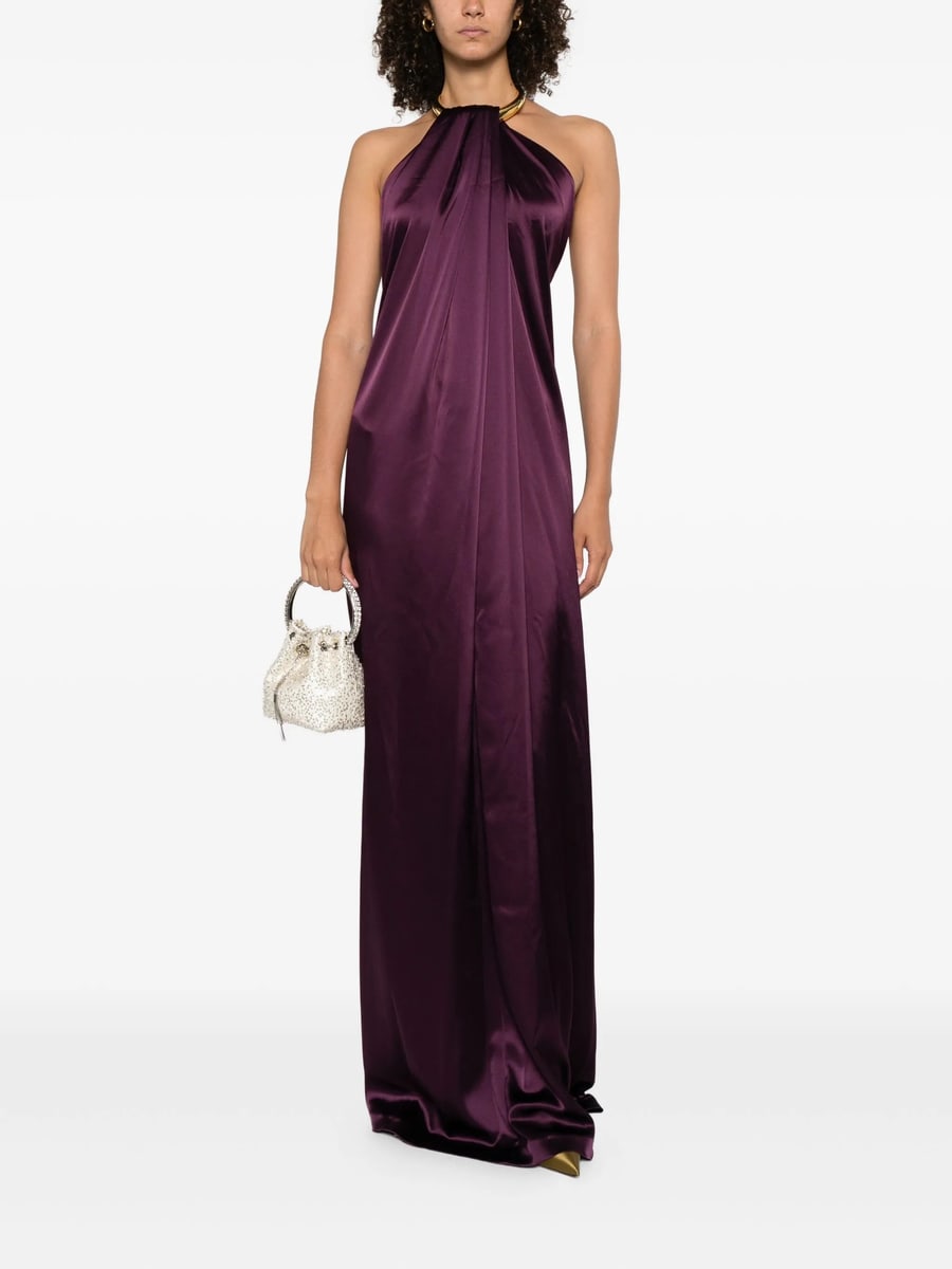 Stephane Rolland Stephane Rolland Ring-neck Maxi Dress, view 5
