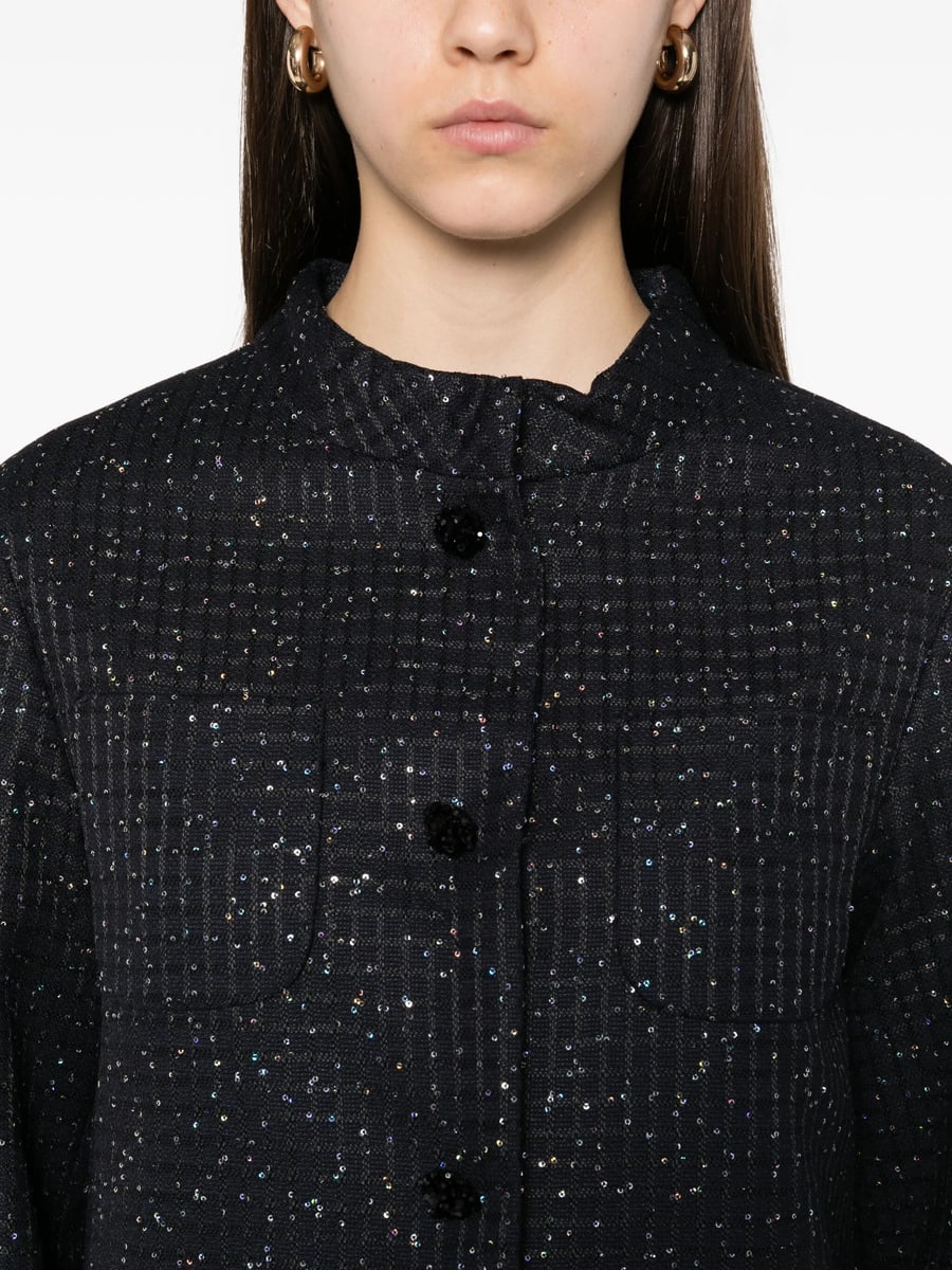 Max Mara Studio Max Mara Studio Sequin-embellished Jacket, view 3