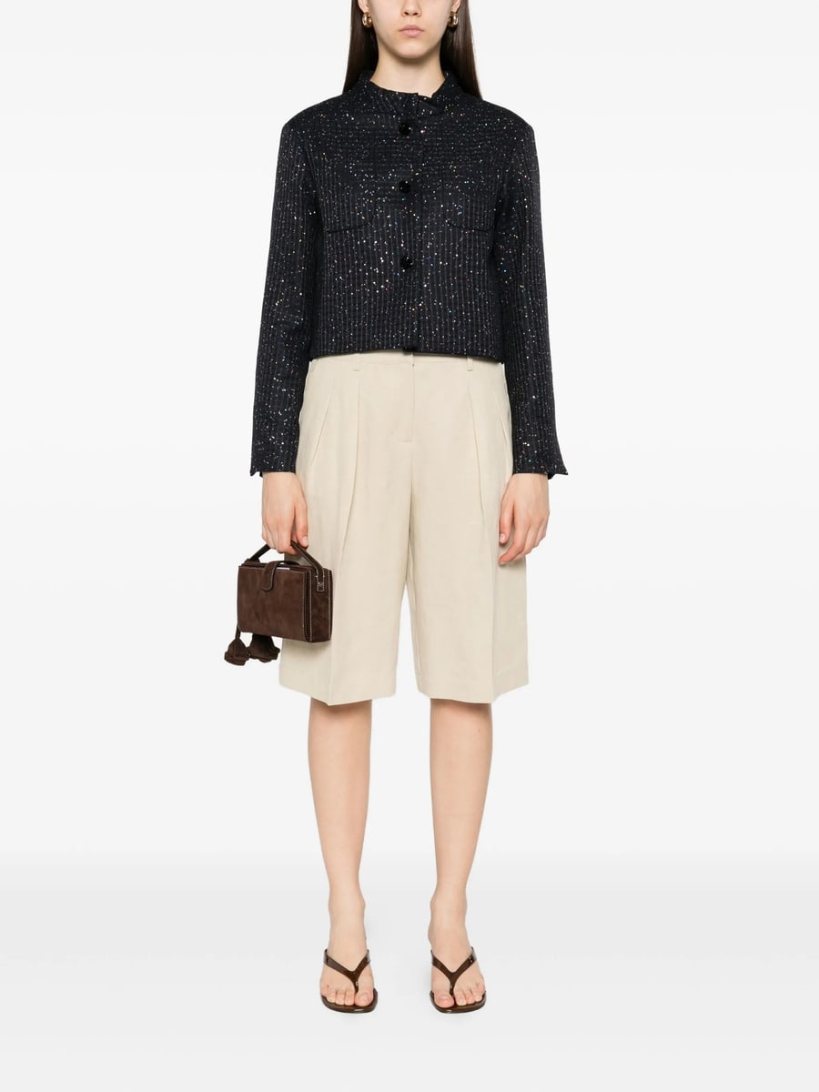 Max Mara Studio Max Mara Studio Sequin-embellished Jacket, view 4