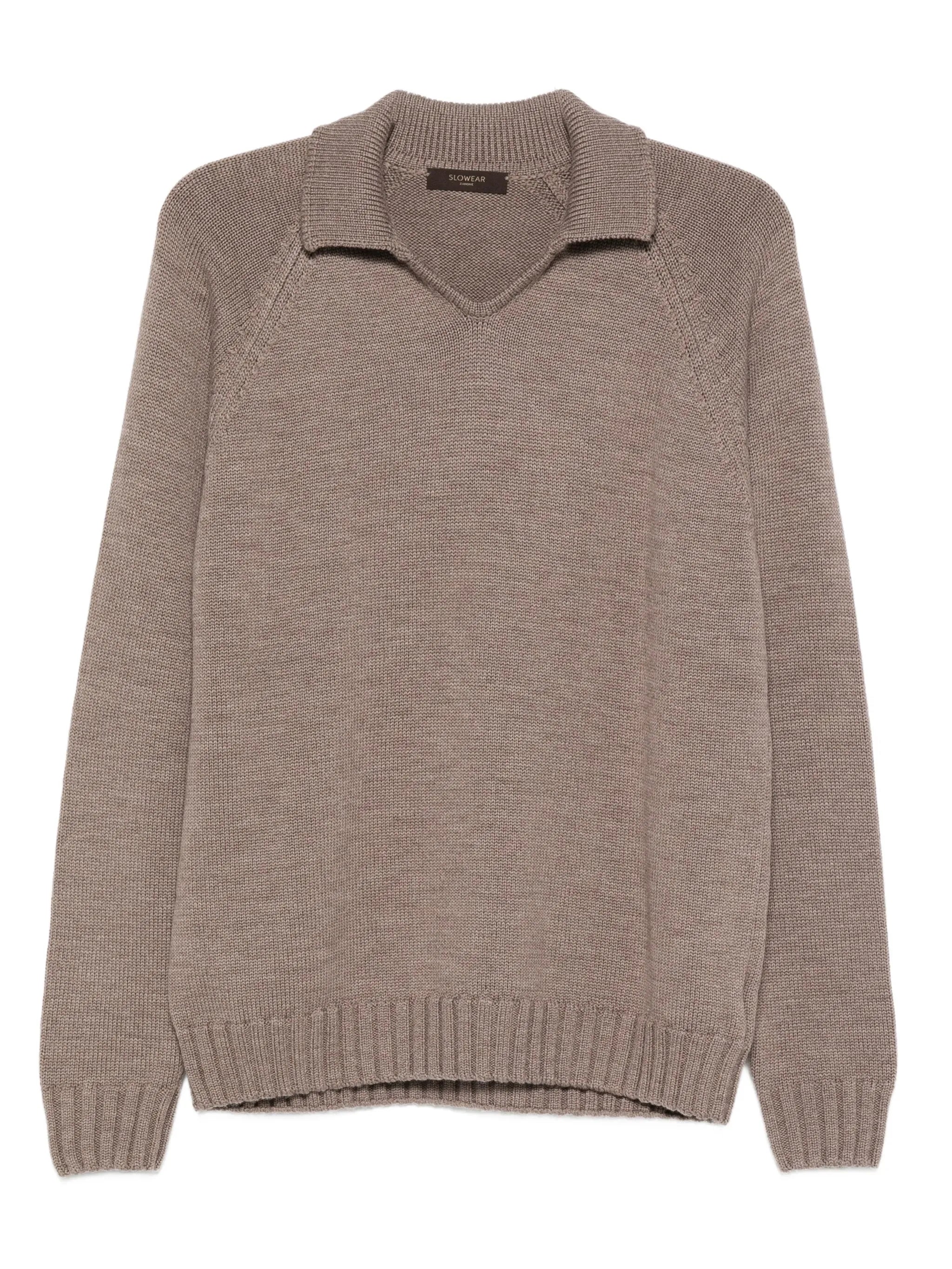 Zanone Zanone Polo-neck Wool Sweater