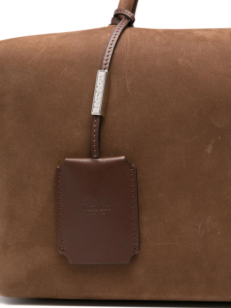 Max Mara Max Mara Medium Suede Tote Bag, view 3