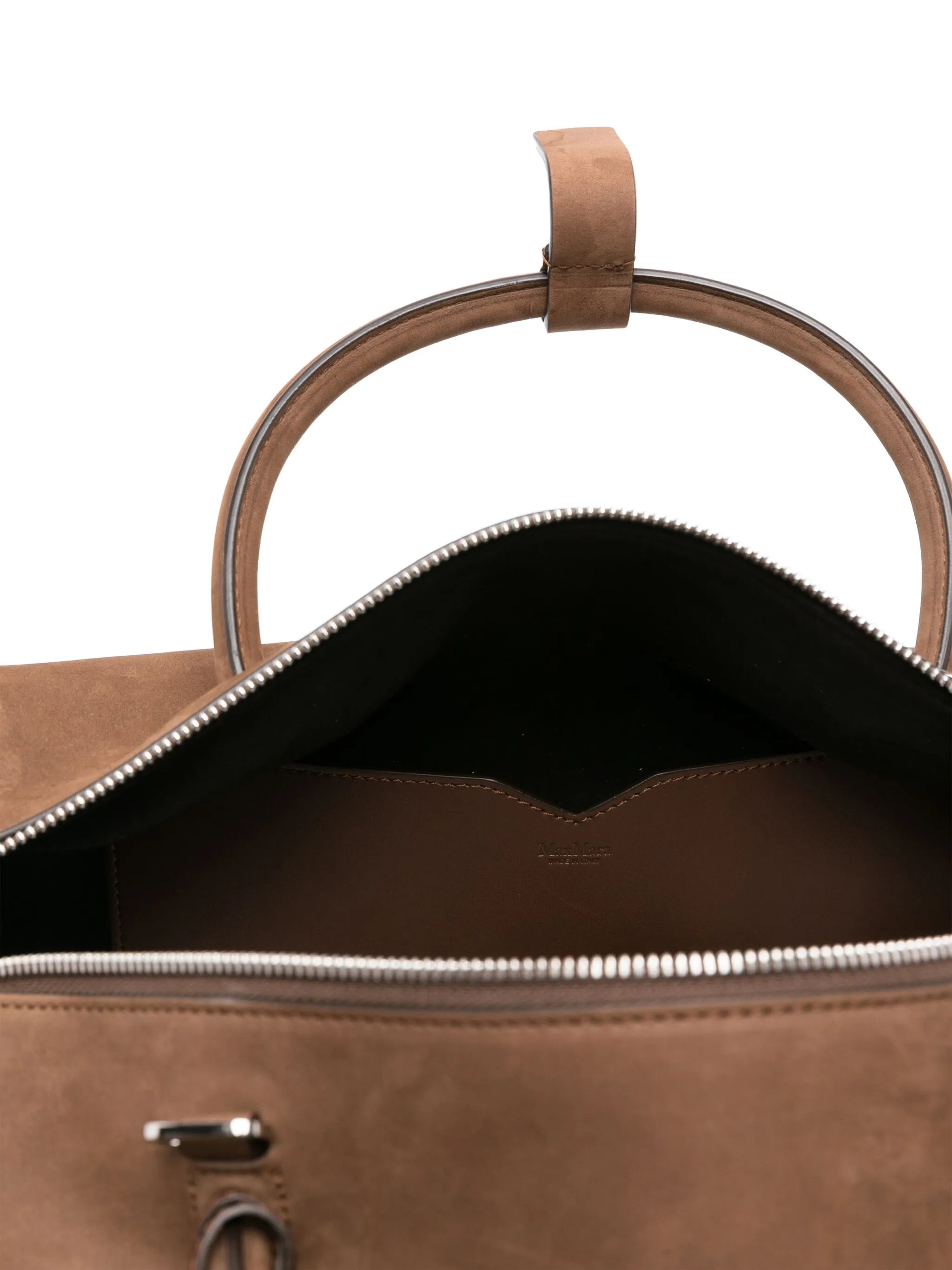 Max Mara Max Mara Medium Suede Tote Bag, view 2