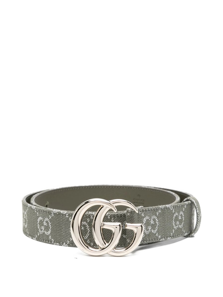 Gucci Gucci GG Monogram Canvas Belt