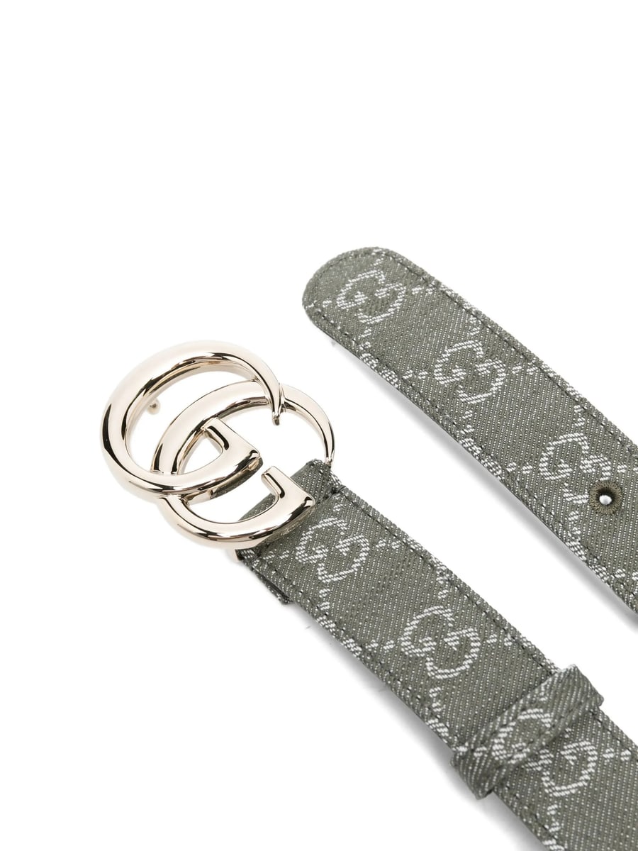 Gucci Gucci GG Monogram Canvas Belt, view 2