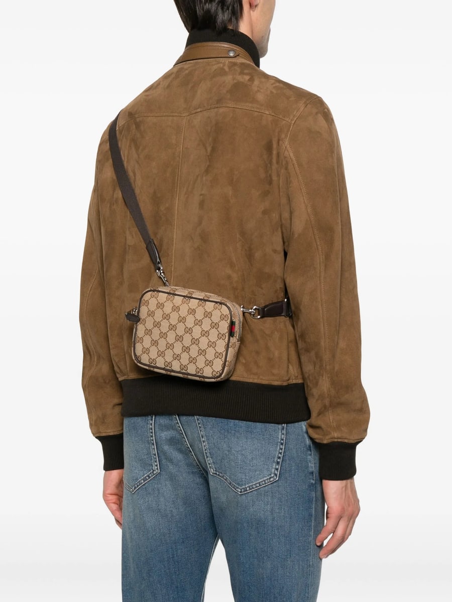 Gucci Gucci MINI GG CANVAS BAG, view 4