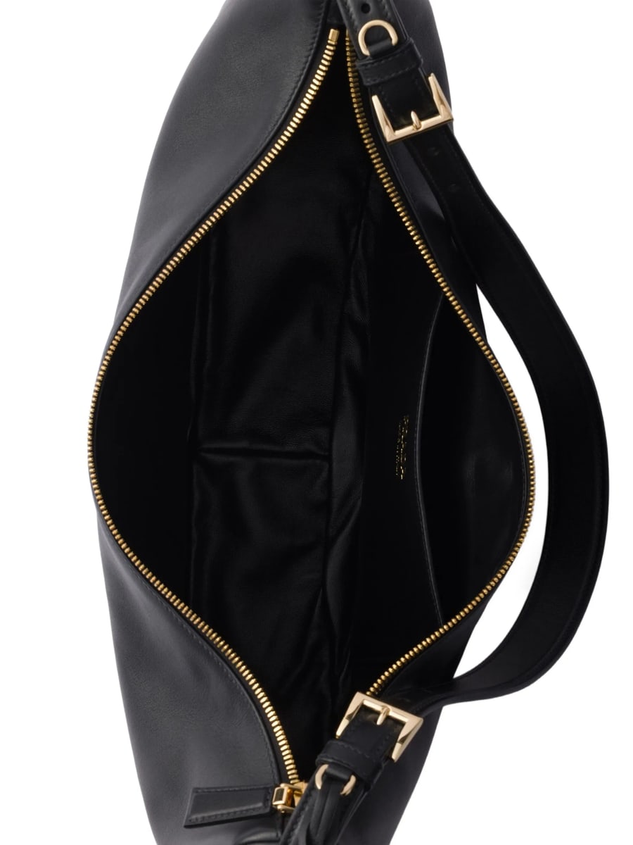 Prada Prada Large Leather Shoulder Bag, view 2